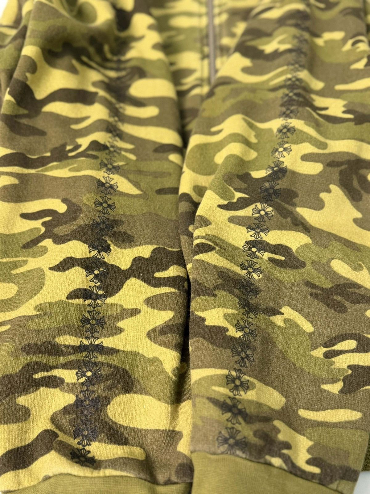 Chrome Hearts Chrome Hearts Camo Thermal Lined Zip Up Hoodie Size US M / EU 48-50 / 2 - 10 Thumbnail