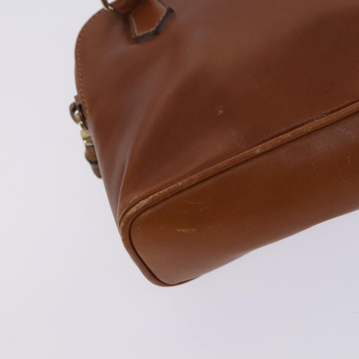 Gucci GUCCI Bamboo Hand Bag Leather Brown Gold 007 2032 007 2032 Size ONE SIZE - 11 Thumbnail