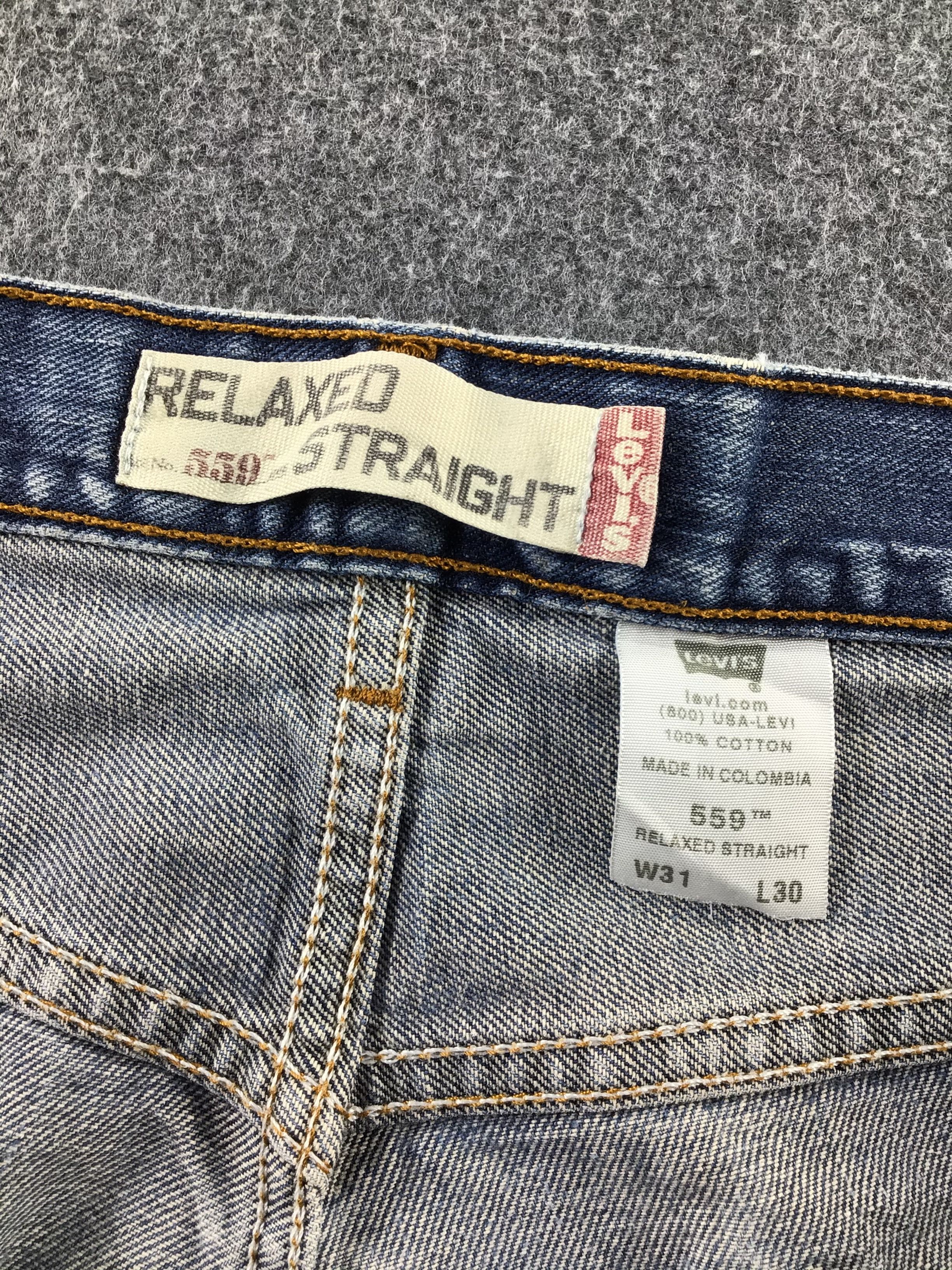 Levi's Vintage Levis 559 Jeans-J713 Size US 32 / EU 48 - 10 Thumbnail