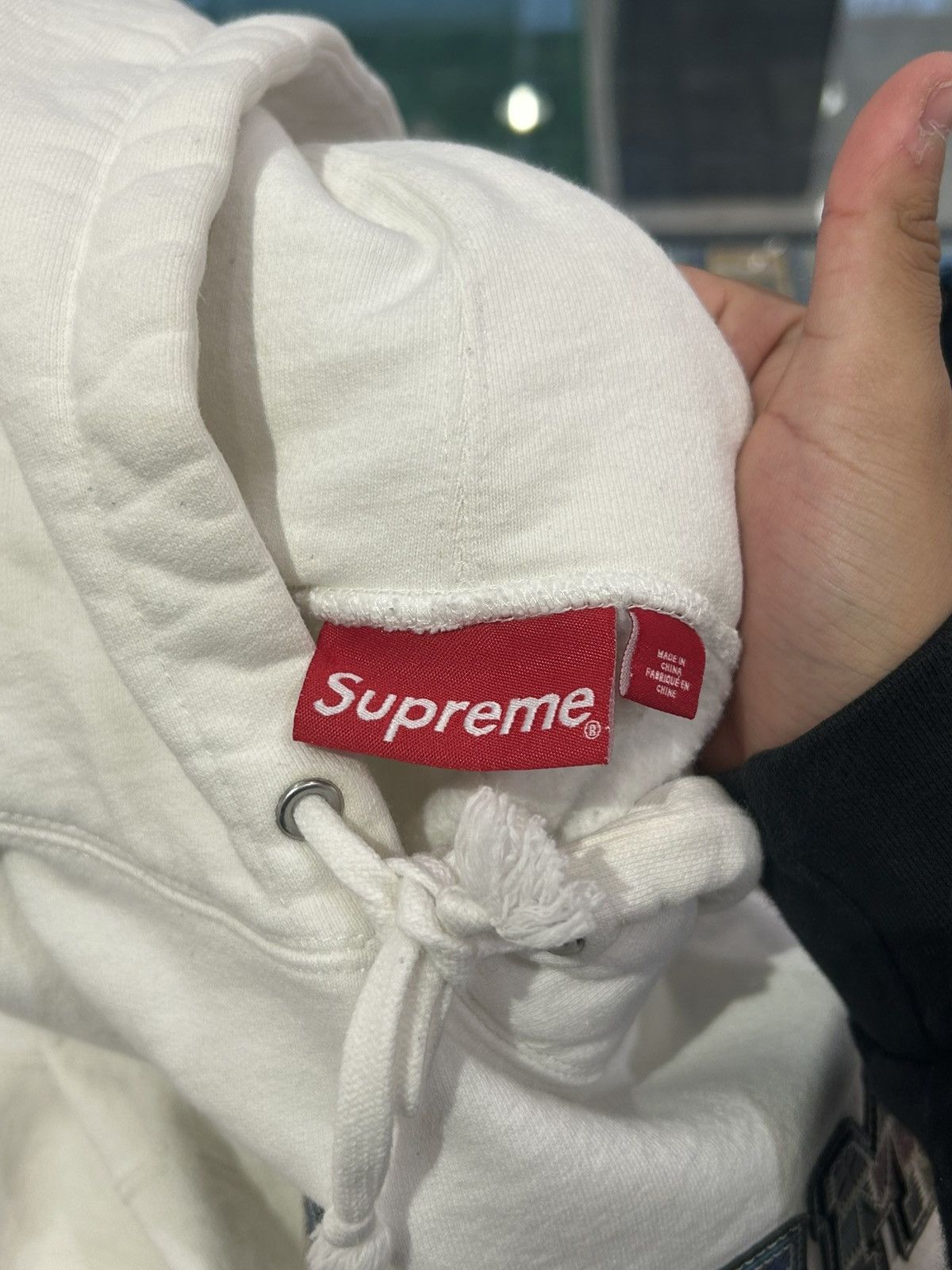 Supreme Supreme collegiate patchwork leather hoodie Size US S / EU 44-46 / 1 - 8 Thumbnail