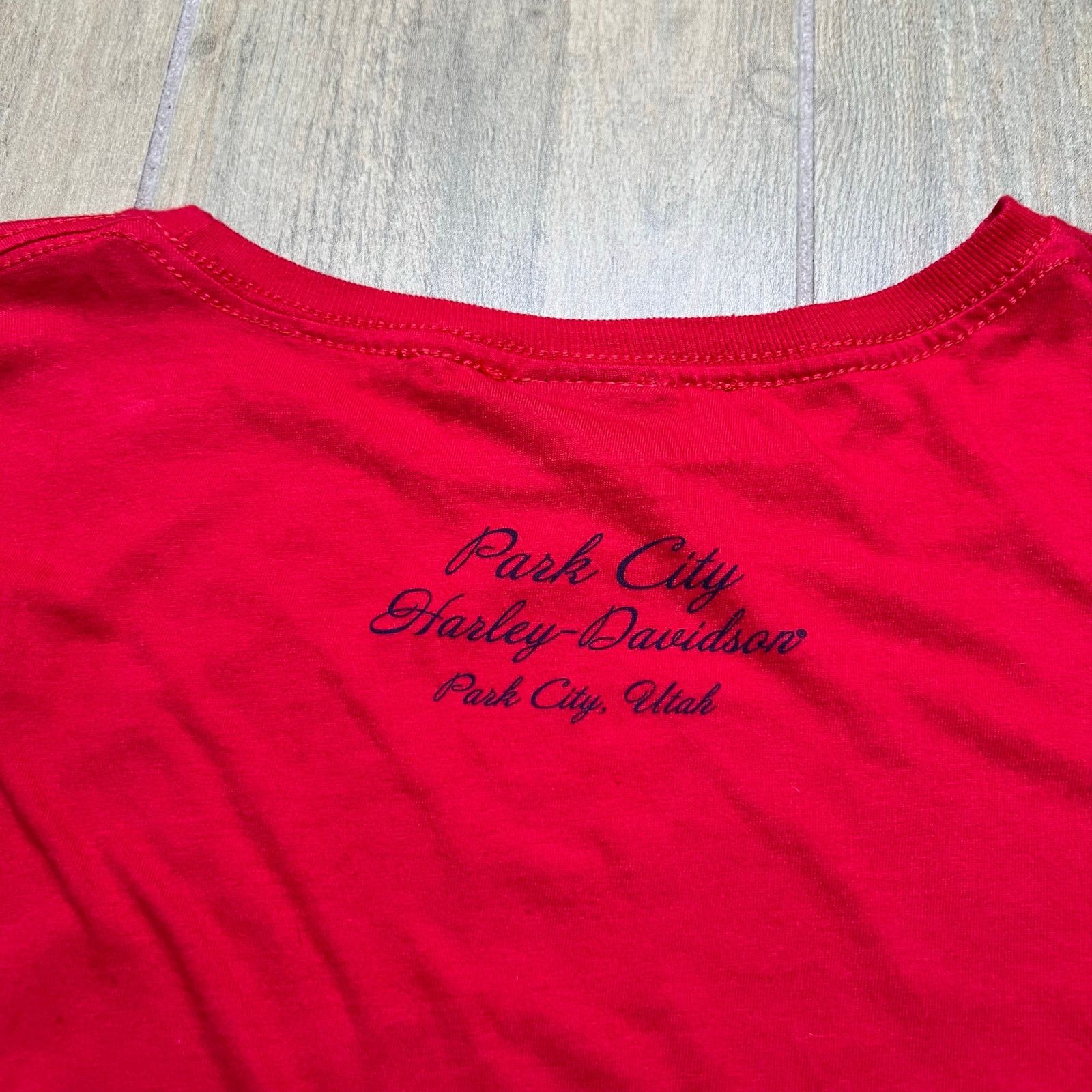 Harley Davidson Vintage Harley Davidson Wings Long Sleeve Red Y2K Women XL Size US XL / EU 56 / 4 - 8 Thumbnail
