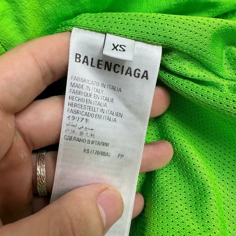 Balenciaga Balenciaga 3B Sport series embroidered neon green color bl Size US XS / EU 42 / 0 - 6 Thumbnail
