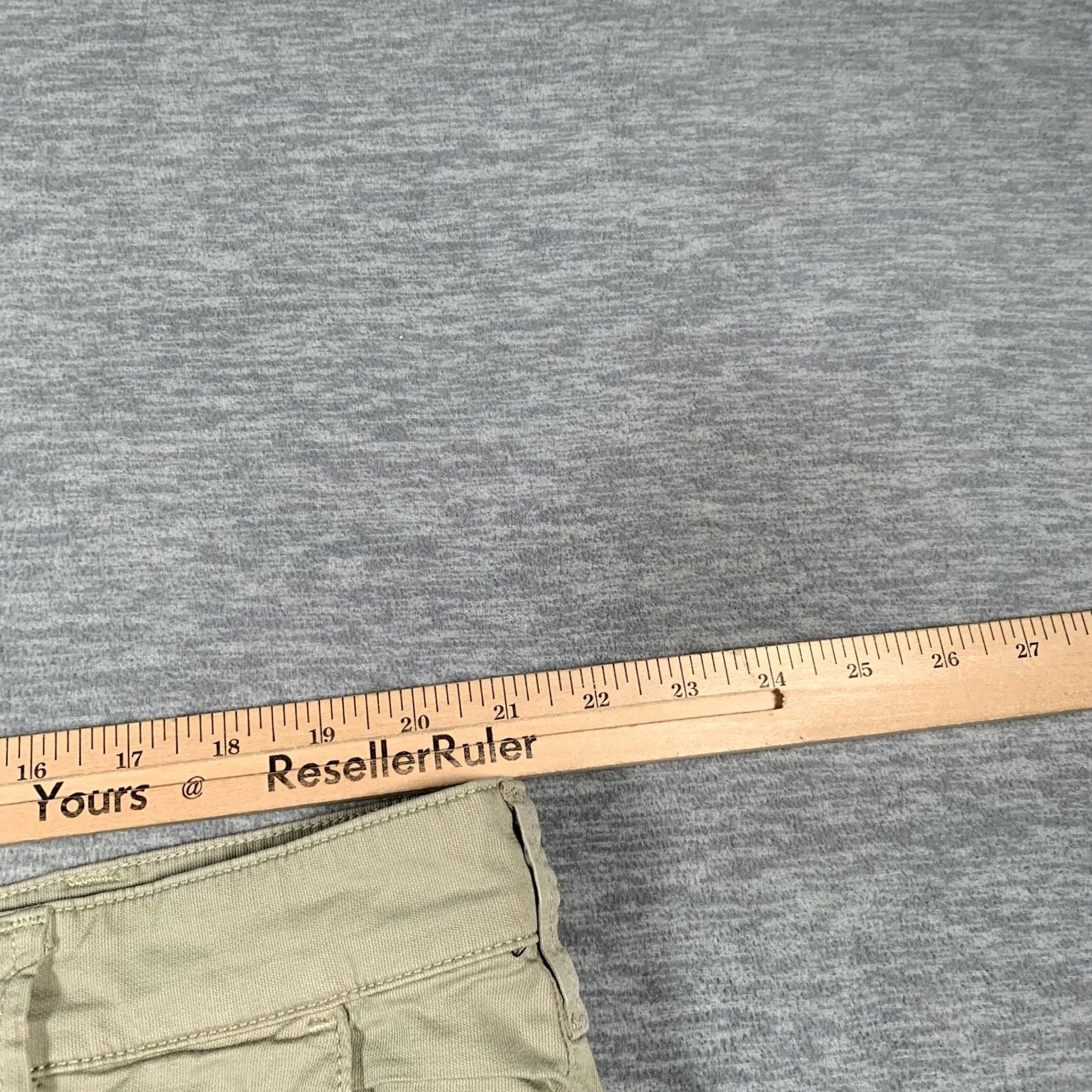 Mavi Mavi Nate Shorts Mens 32 Chino Cotton Stretch Flat Front Beige Khaki Casual 8 Inseam M0410096 Size US 32 / EU 48 - 6 Thumbnail