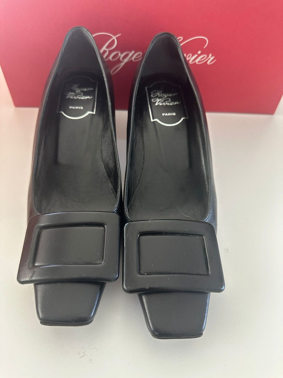 Roger Vivier Roger Vivier square toe shoes size 35B Size US 5 / IT 35 - 1 Thumbnail