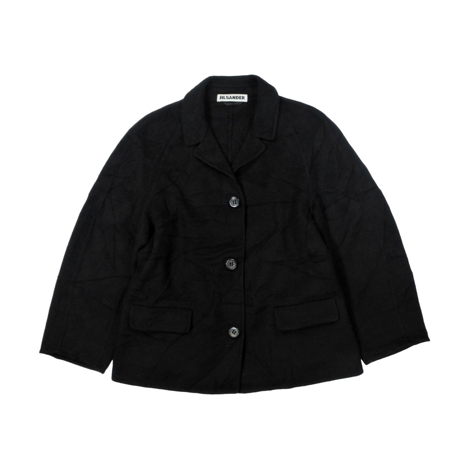 Jil Sander JIL SANDER TAILORED WOOL BLAZER JACKET Size XS / US 0-2 / IT 36-38 - 1 Thumbnail