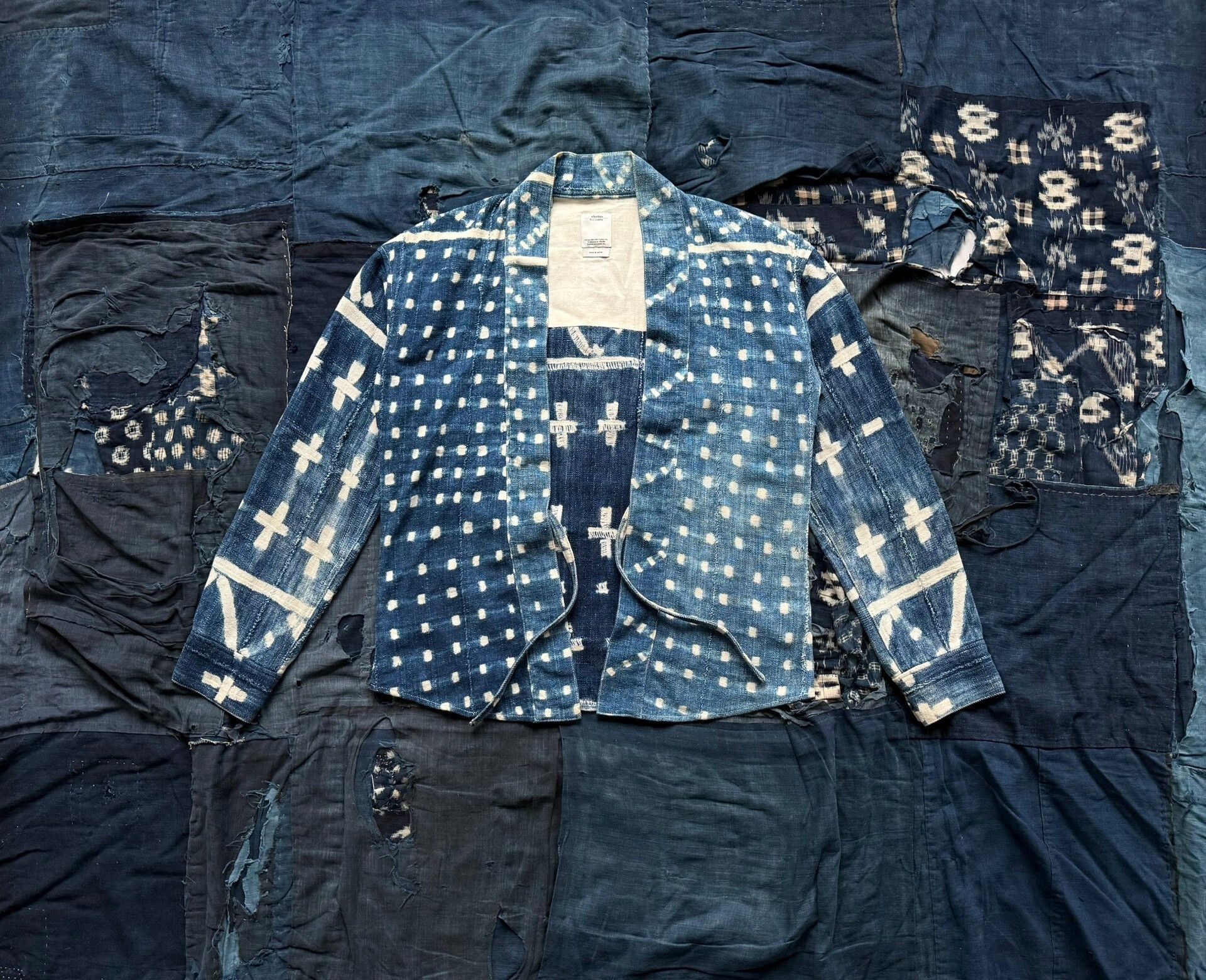 Visvim VISVIM LHAMO SHIRT INDIGO SPOT Size US XXS / EU 40 - 1 Thumbnail