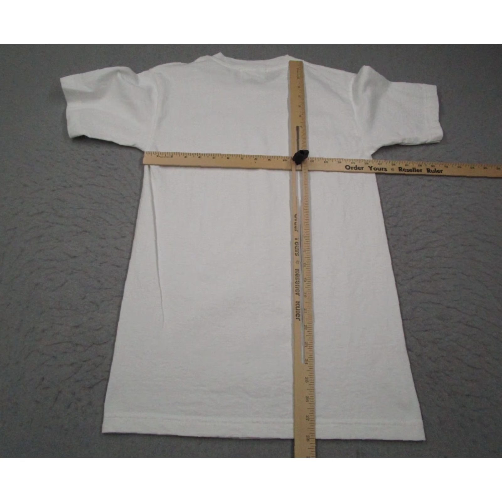 Tenderloin Tenderloin Mens White Short Sleeve Shirt - Small - 100% Cotton - Made in USA - Crew Neck - Knit Tee Size US S / EU 44-46 / 1 - 4 Thumbnail