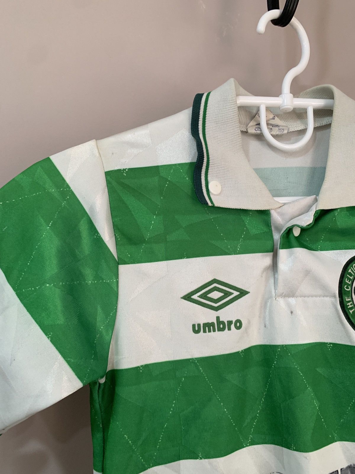 Vintage Celtic Glasgow 1989 Home Football Shirt Umbro Soccer Jersey Size US XXS / EU 40 - 8 Thumbnail