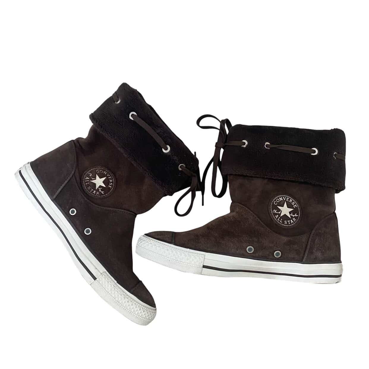 Converse Converse All Star Chuck Taylor Suede Fold Down Ankle Boots Size US 8.5 / IT 38.5 - 1 Thumbnail