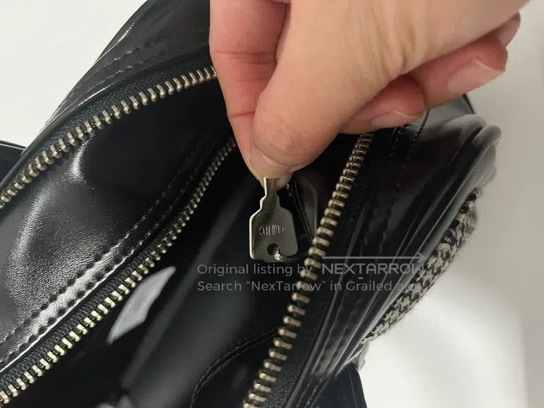 Comme des Garcons Comme des Garcons Uniform bag, double zipper, small Size ONE SIZE - 8 Thumbnail