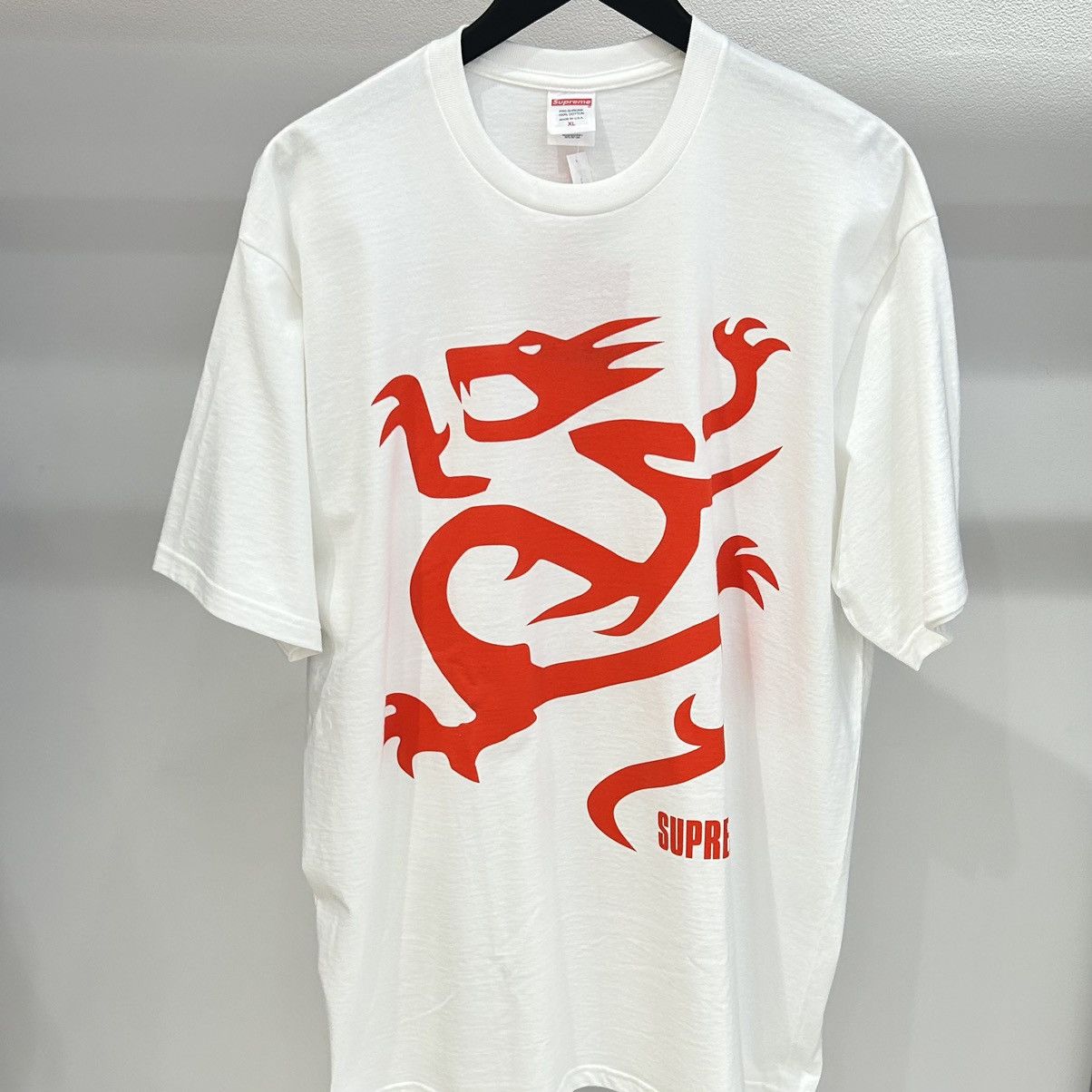 Image of Supreme Mobb Deep Dragon Tee White, Men's (Size XL)