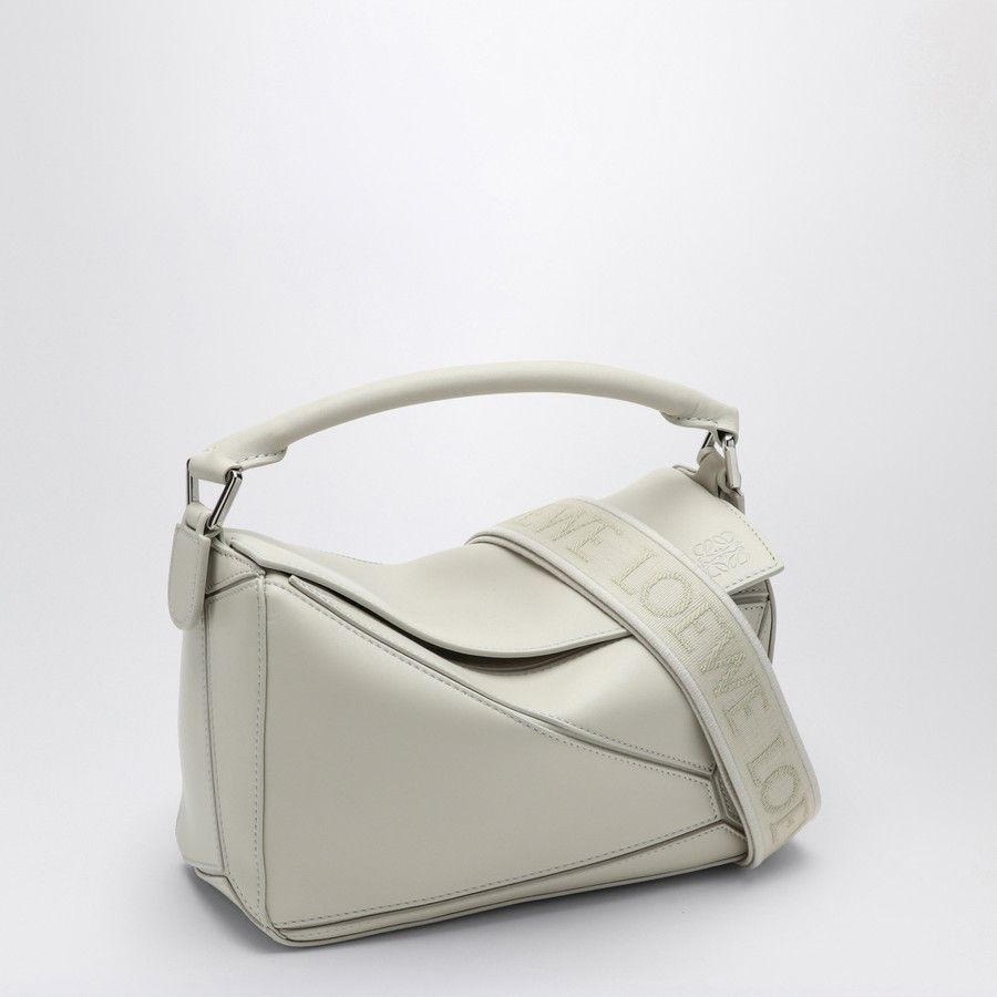 Loewe o1d2blof0824 Size: OS / Small Puzzle Bag in White Size ONE SIZE - 2 Thumbnail
