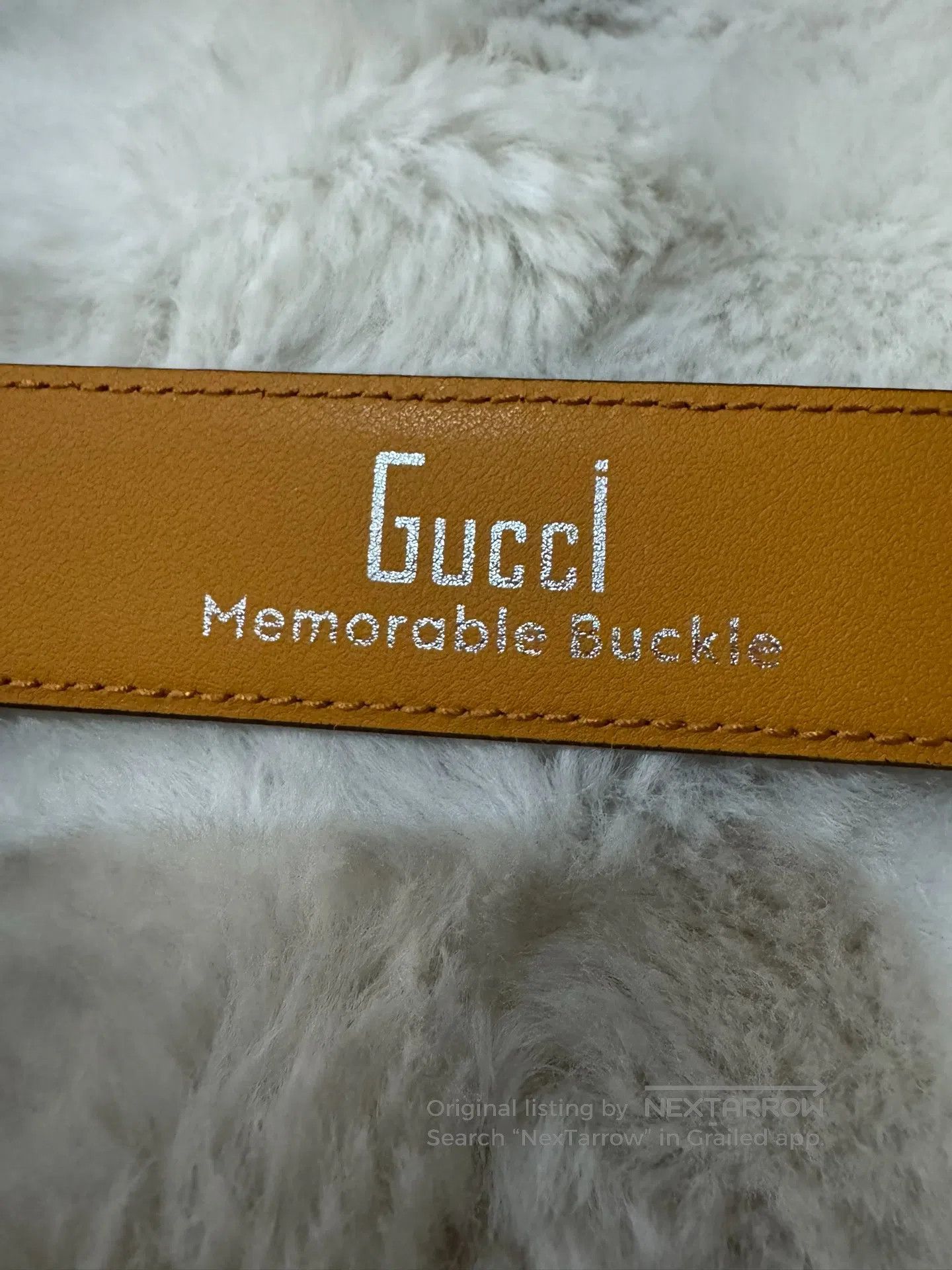 Gucci Guicci Men's Belt with Stars| Size ONE SIZE - 6 Thumbnail