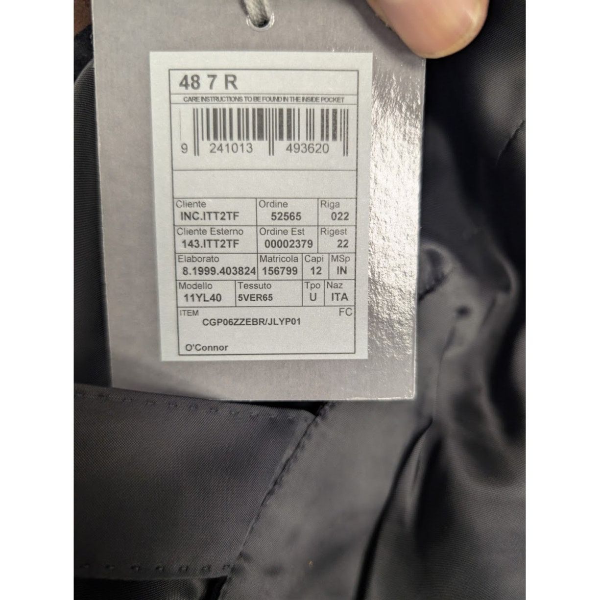 Tom Ford o1rshd1 Blazer Jacket in Black/Brown Size US M / EU 48-50 / 2 - 23 Thumbnail
