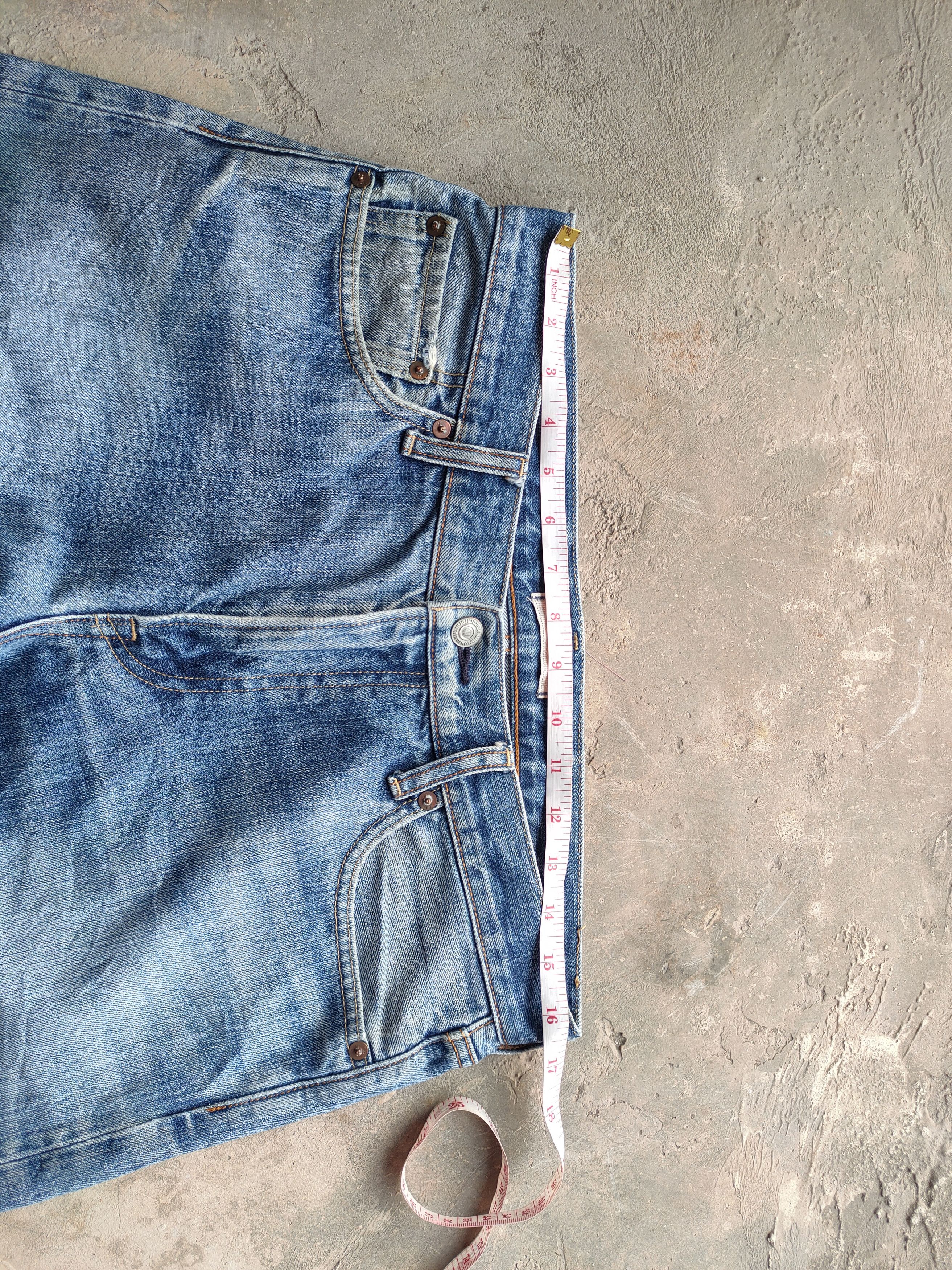 Japanese Brand × Vintage VINTAGE JAPANESE FADED DISTRESSED JEAN DENIM PANTS Size US 32 / EU 48 - 6 Thumbnail