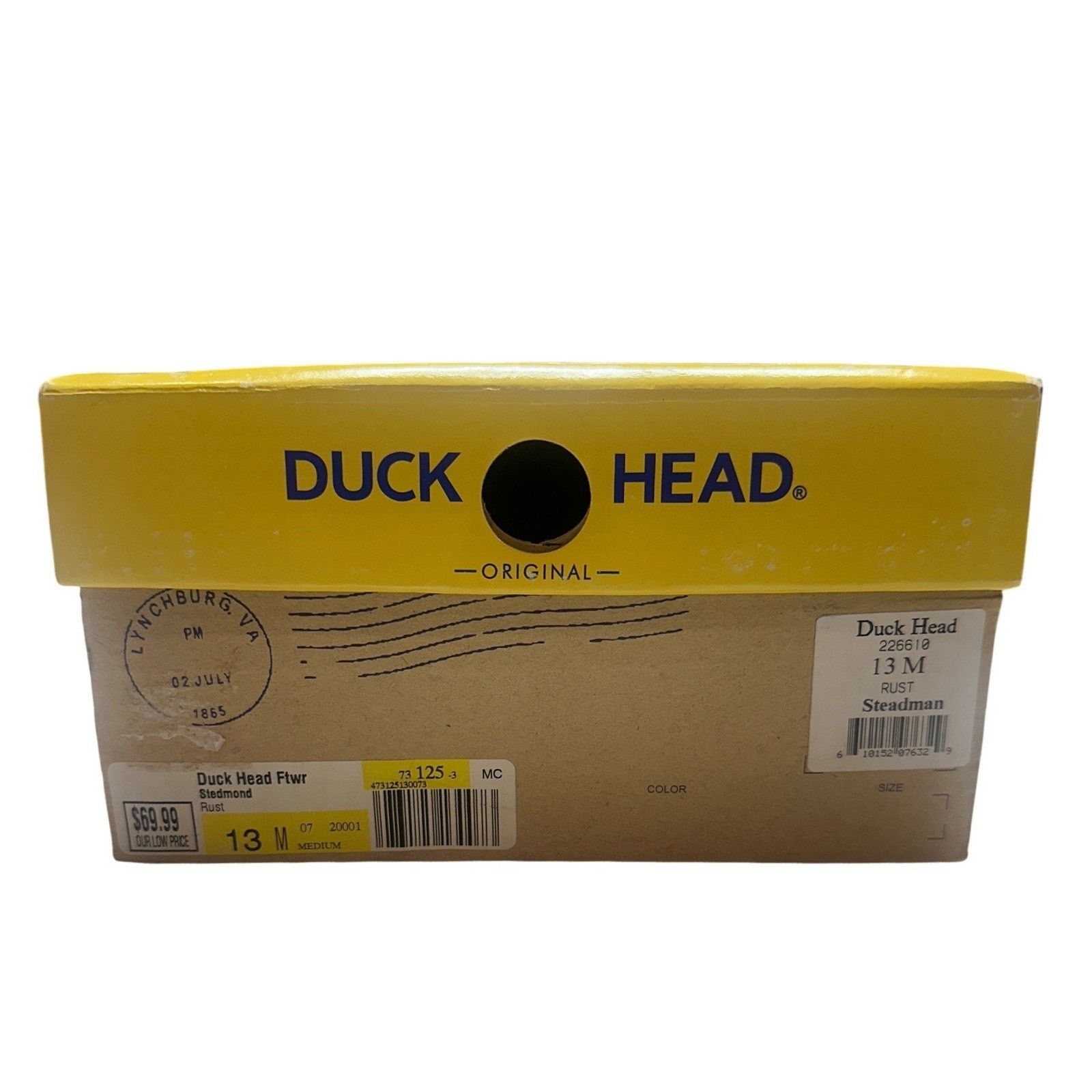 Duck Head Duck Head Steadman Oxford Mens 13 Brown NEW Leather Shoes Size US 13 / EU 46 - 8 Thumbnail