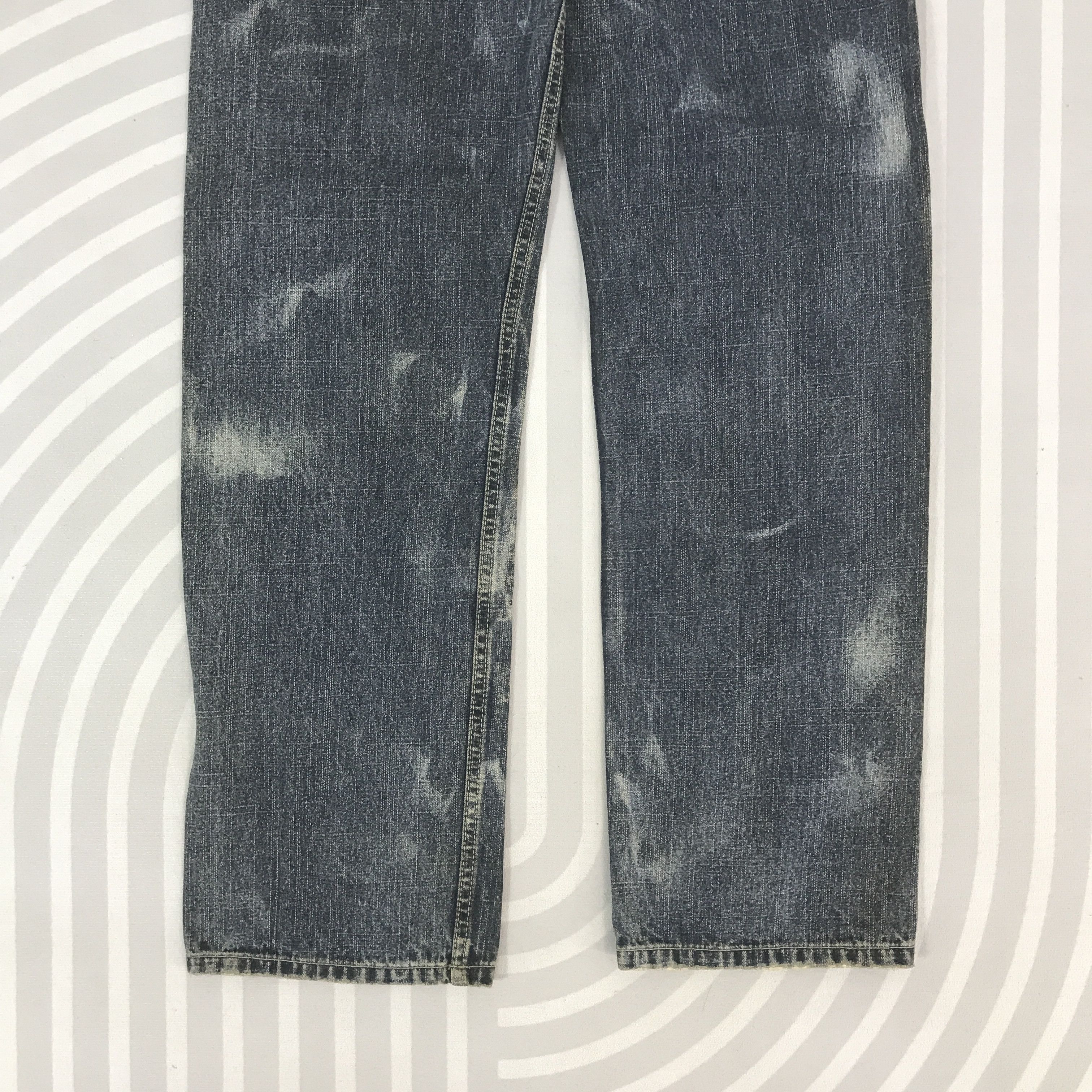 Japanese Brand Gothic style design Free Beat japan Denim pants K54B14 Size US 32 / EU 48 - 6 Thumbnail