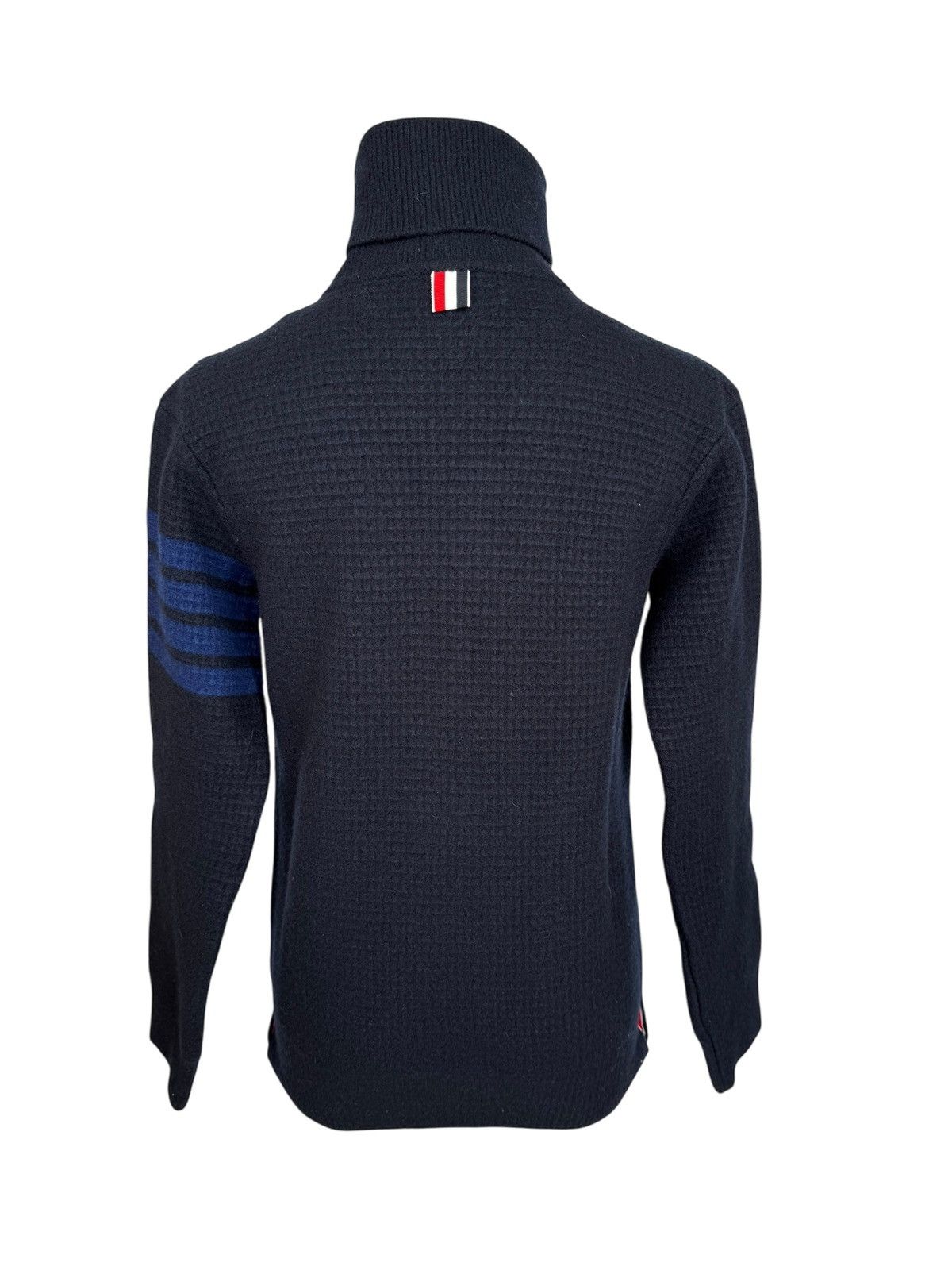 Thom Browne Thom Browne Tonal 4-Bar Roll Neck Size XS / US 0-2 / IT 36-38 - 2 Thumbnail