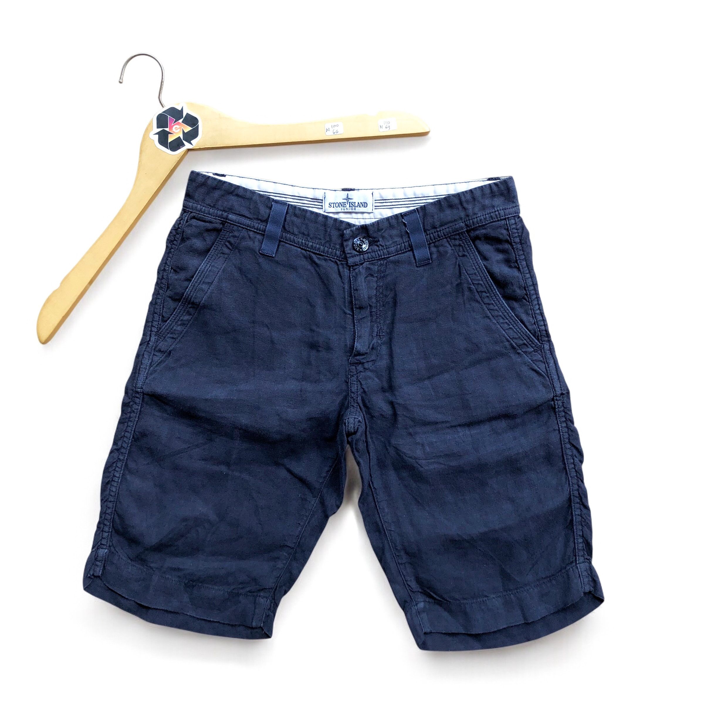Stone Island Stone Island Junior Shorts Vintage Size US 33 - 1 Thumbnail