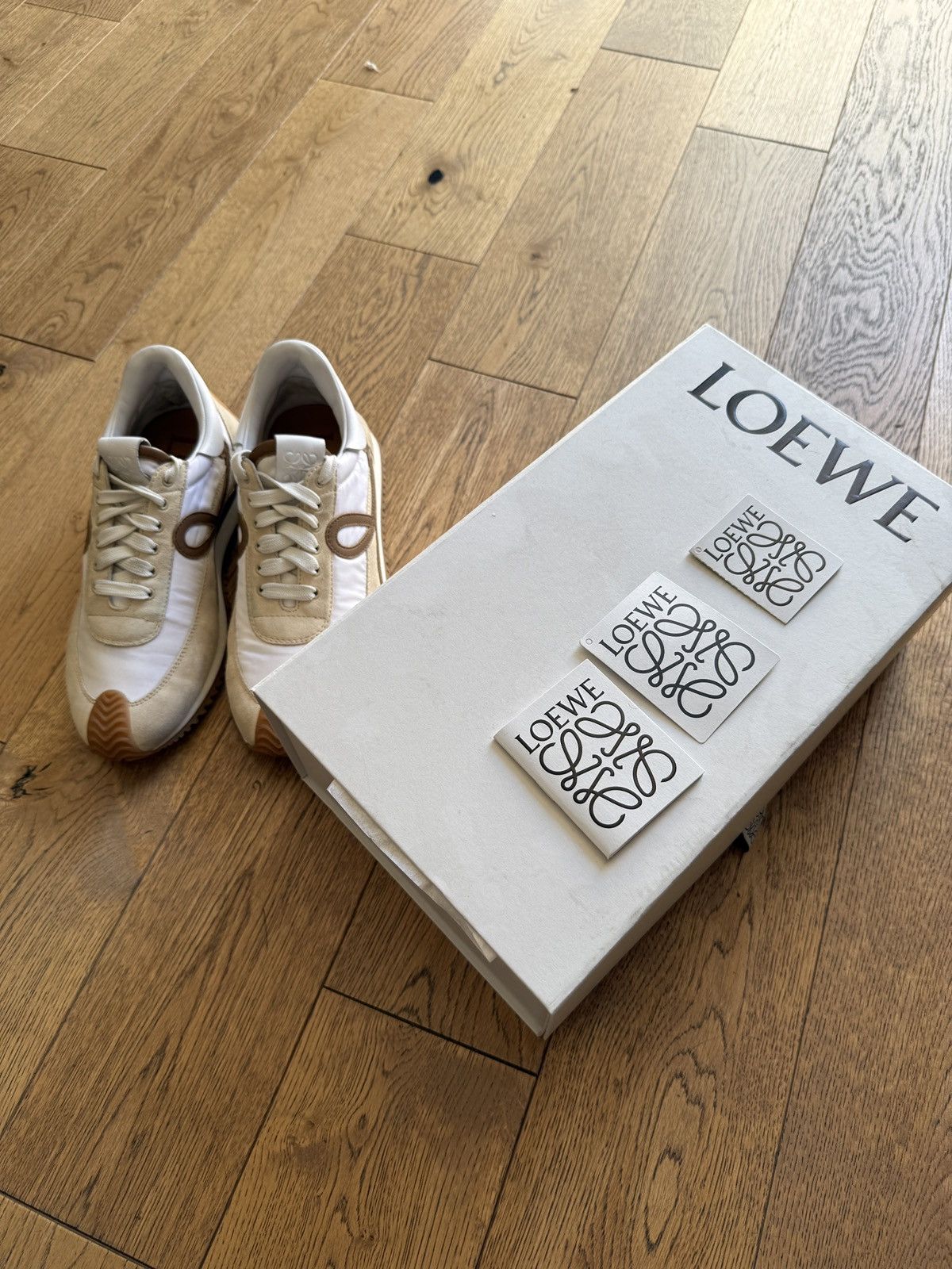 Loewe Flow Runner 2.0 in nylon and suede Size US 7 / IT 37 - 9 Thumbnail