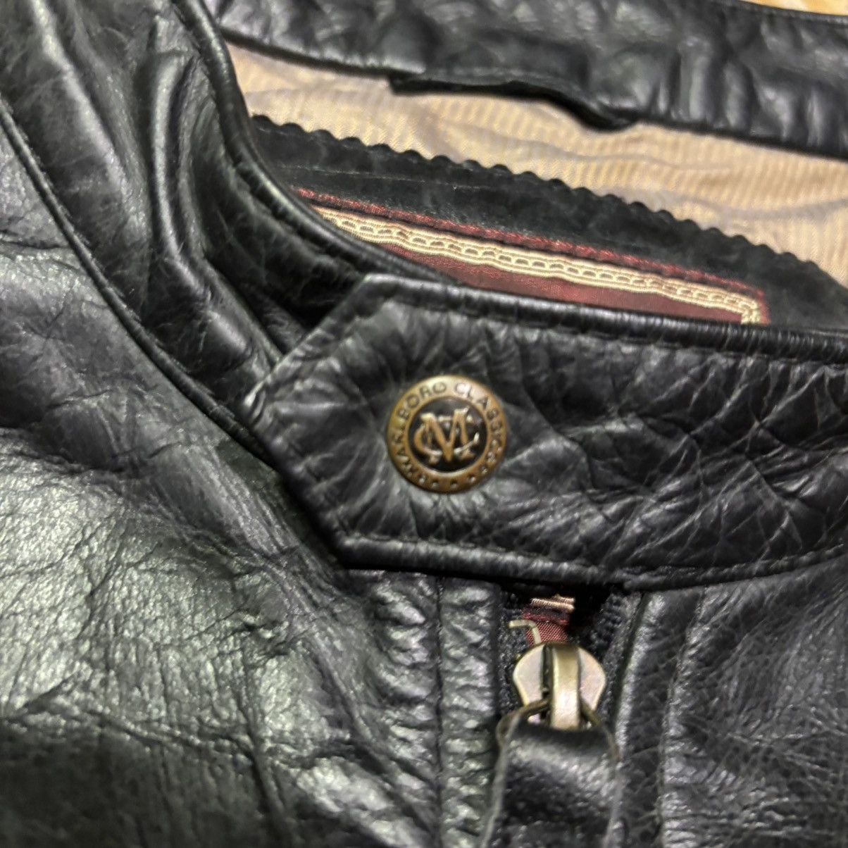 Marlboro Classics Marlboro Classic Leather Jacket Fit L Size XL Size US L / EU 52-54 / 3 - 5 Thumbnail