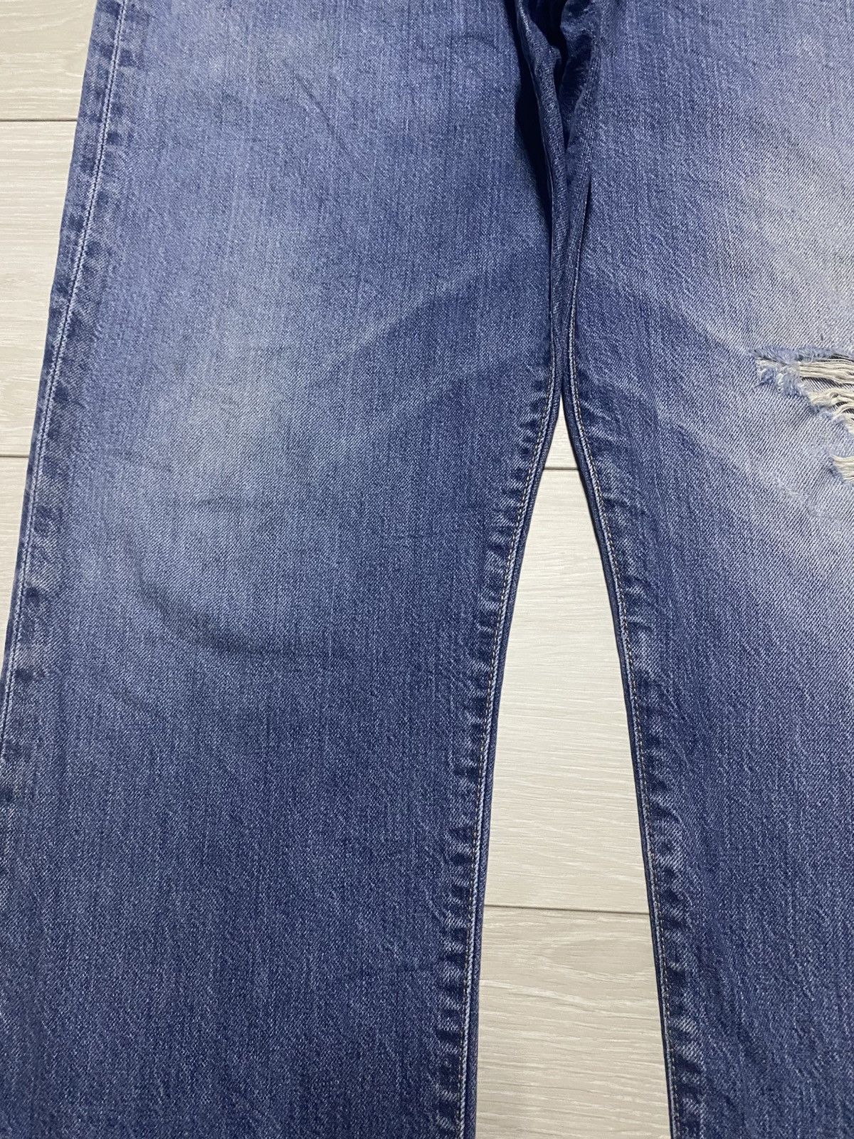 Levi's Vintage Levis 502 Y2K blue Wash Tappered Leg Jeans Size US 36 / EU 52 - 7 Thumbnail