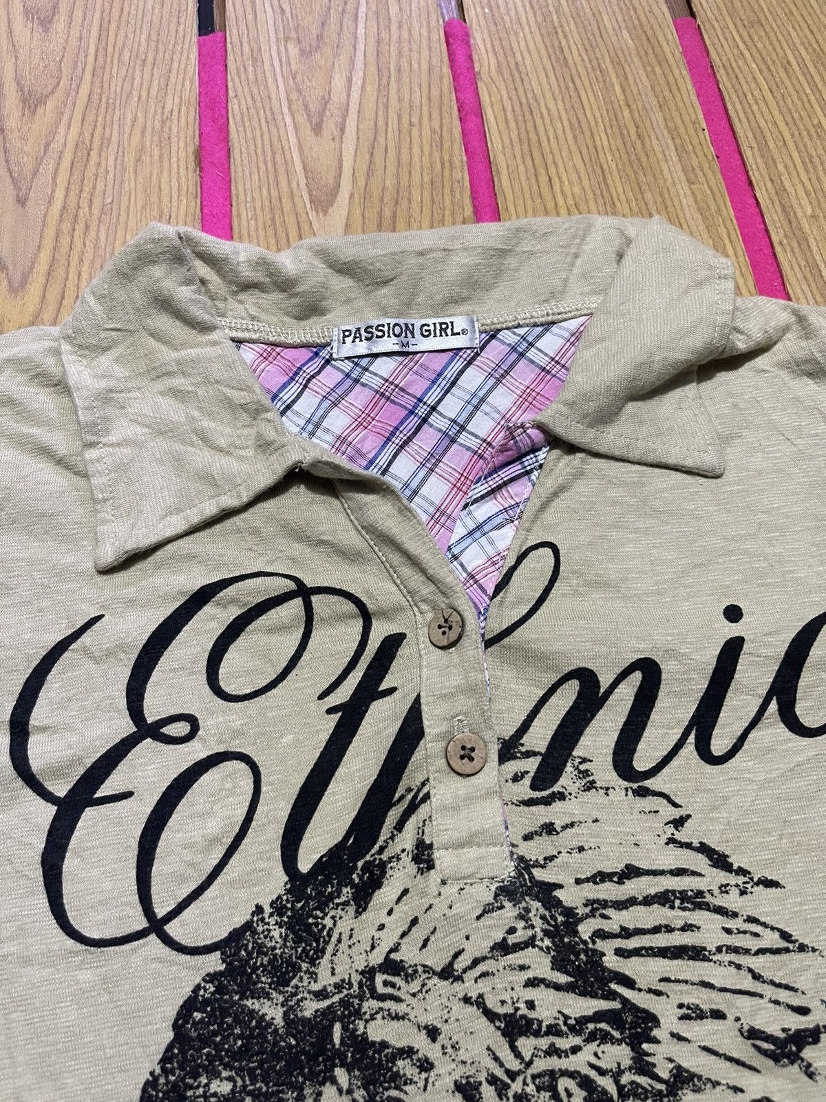 If Six Was Nine VINTAGE Y2K PASSION GIRL short sleeve tshirt Size M / US 6-8 / IT 42-44 - 4 Thumbnail