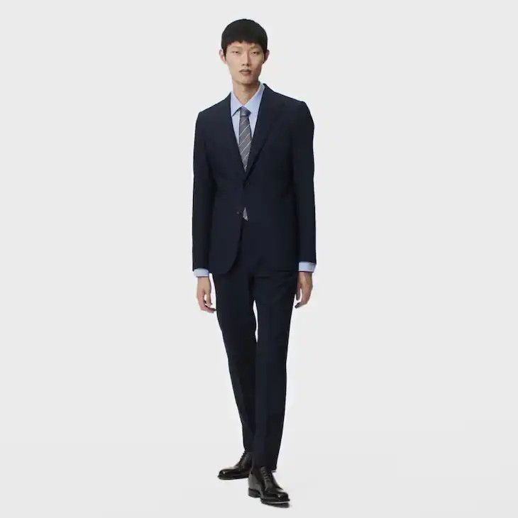Louis Vuitton Single-Breasted Wool Pont Neuf Jacket Size 48S - 4 Thumbnail