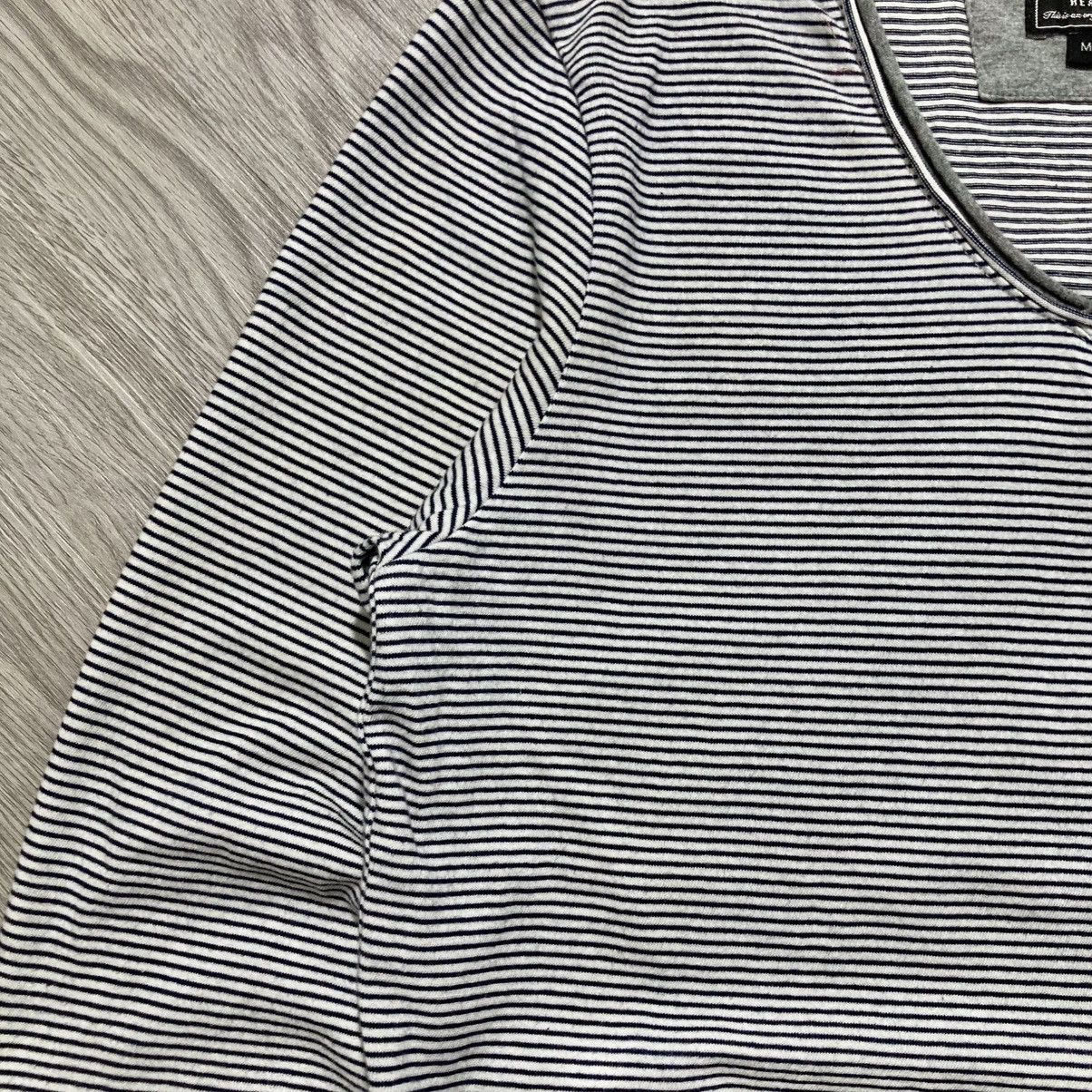 Japanese Brand 2000s Beams Heart Double Layer Striped Longslevee Lgb Style Size US M / EU 48-50 / 2 - 6 Thumbnail