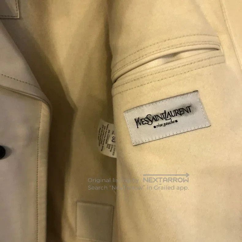 Yves Saint Laurent vintage double. Size US L / EU 52-54 / 3 - 5 Thumbnail