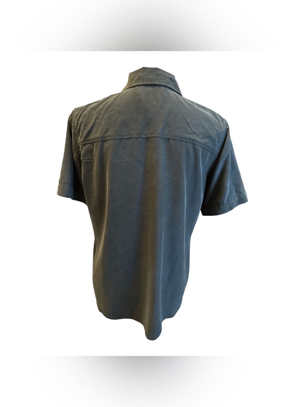 Chicos Vintage Chico's Short-Sleeve Button-Down Shirt #55 Size M / US 6-8 / IT 42-44 - 2 Thumbnail
