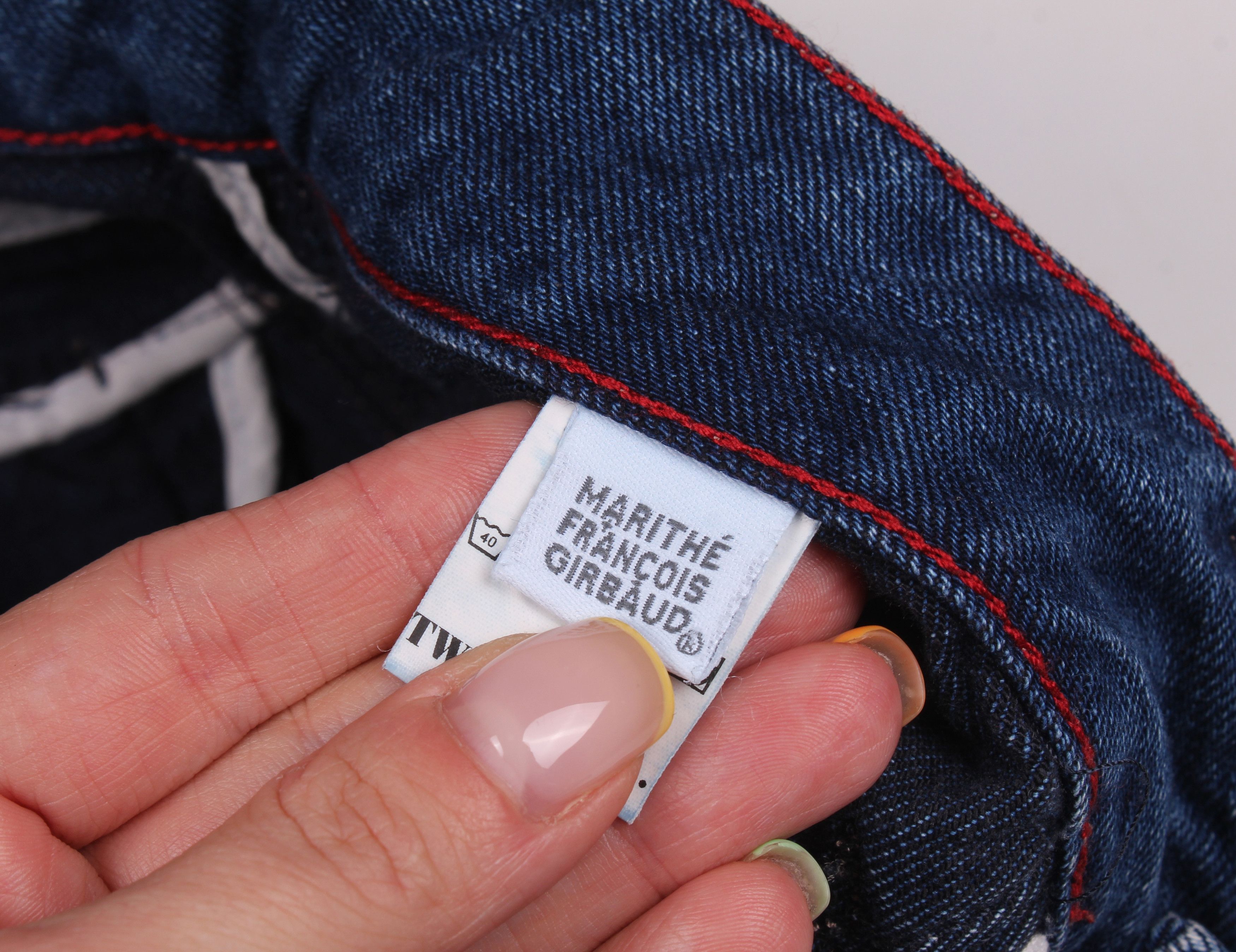 Marithe + Francois Girbaud × Vintage Vintage Marithe Francois Girbaud 90's Blue Baggy Jeans Size 30" / US 8 / IT 44 - 6 Thumbnail