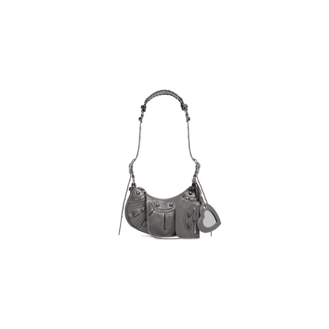Balenciaga o1srvl11e0325 Size: OS / Le Cagole XS Shoulder Bag Dark Grey Size ONE SIZE - 1 Thumbnail