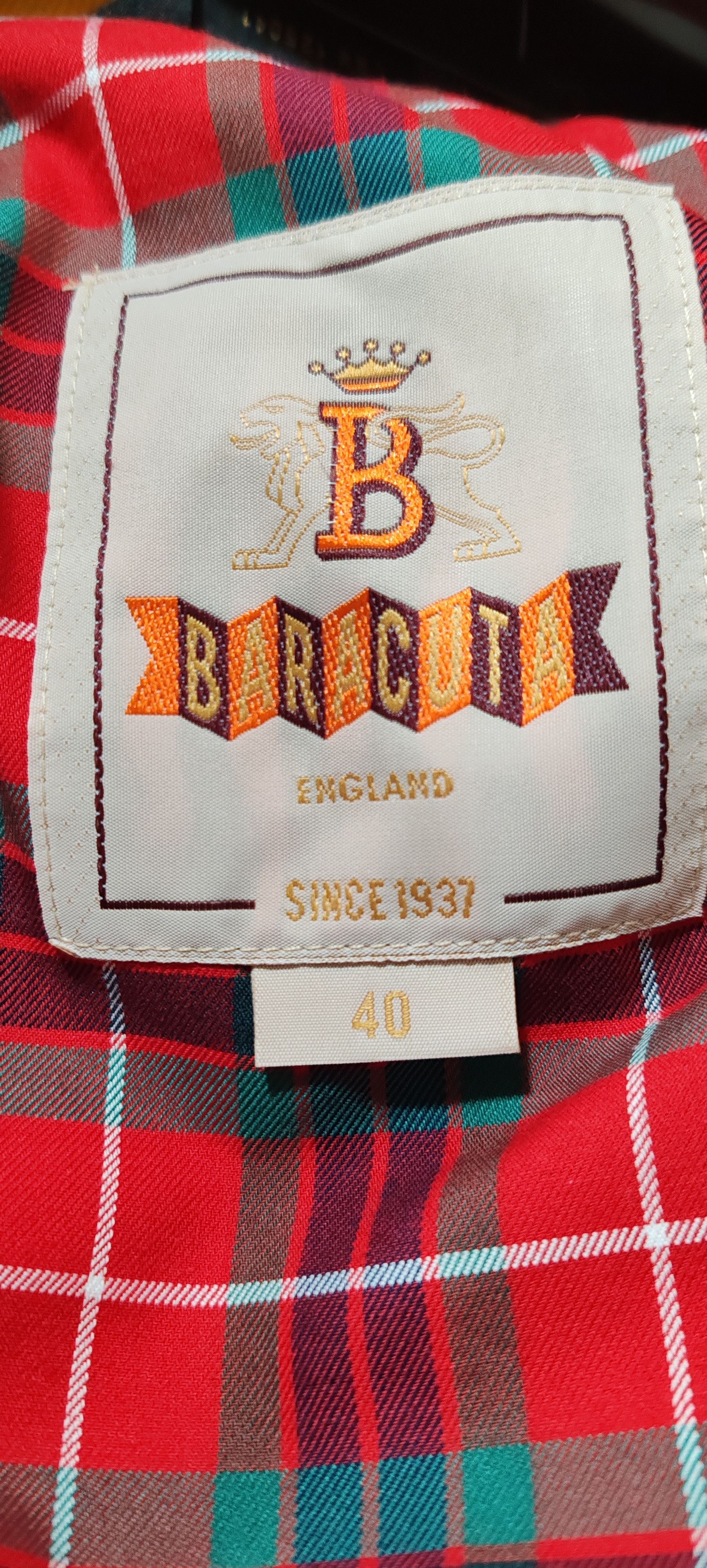 Baracuta Baracuta G9 Tg:40Uk, M (Eur). Size US XXS / EU 40 - 15 Thumbnail