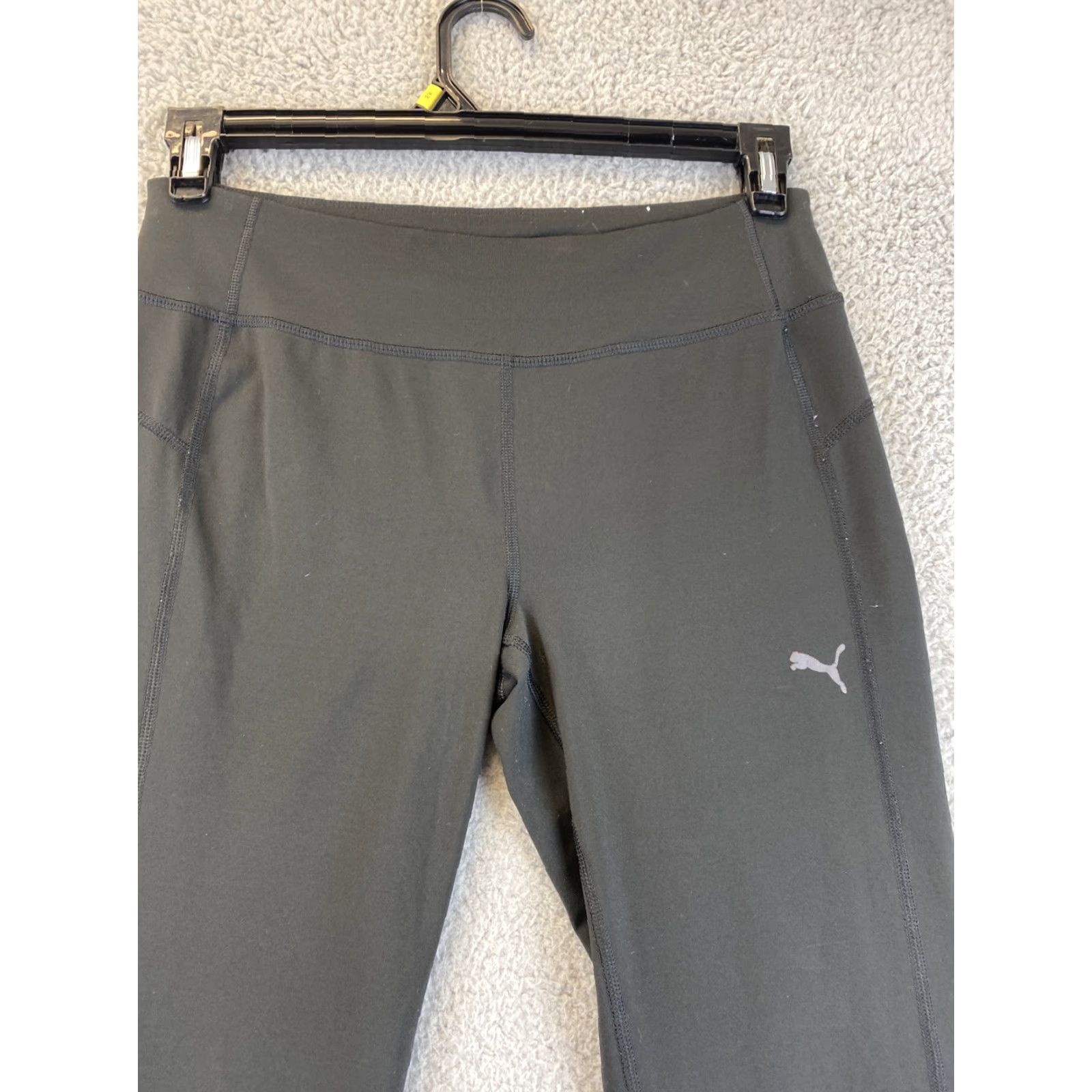 Puma PUMA Leggings Womens XS Black Skinny Stretch Gym Workout / 59-26 - Regular Fit Compression Activewear Women Size 28" / US 6 / IT 42 - 2 Thumbnail