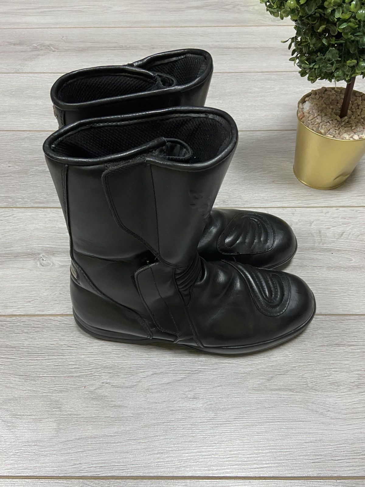 Alpinestars Alpinestars leather MOTO racing boots Size US 11.5 / EU 44-45 - 11 Thumbnail