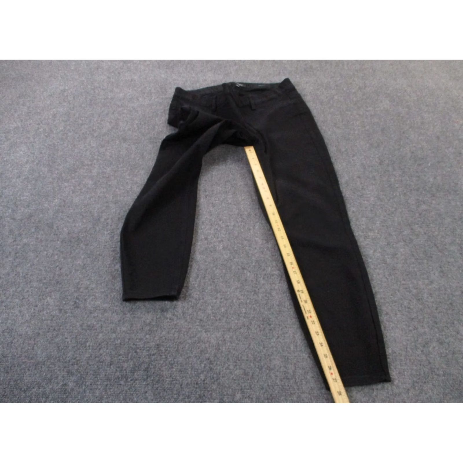 Vintage Judy Blue Jeggings Womens 18W Black Straight Skinny Stretch Preppy Casual Y2K Jeans Size 26" / US 2 / IT 38 - 3 Thumbnail