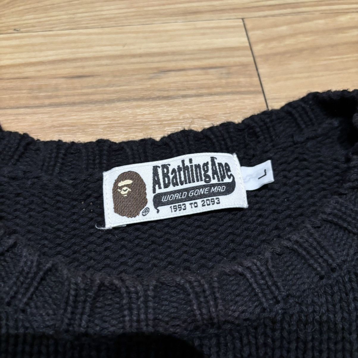 Bape Bape Union Jack Ape Head Sweater Size US L / EU 52-54 / 3 - 5 Thumbnail