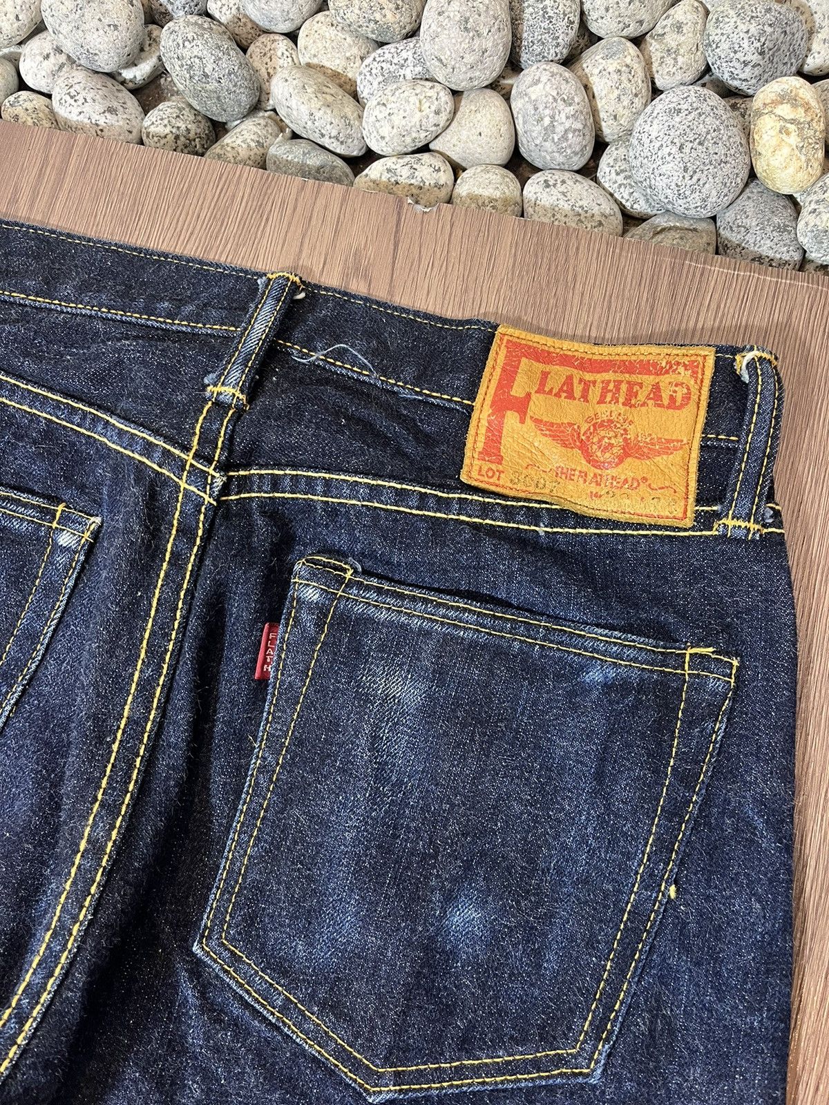 The Flat Head The Flat Head 3007 Flare Denim Size US 29 - 7 Thumbnail
