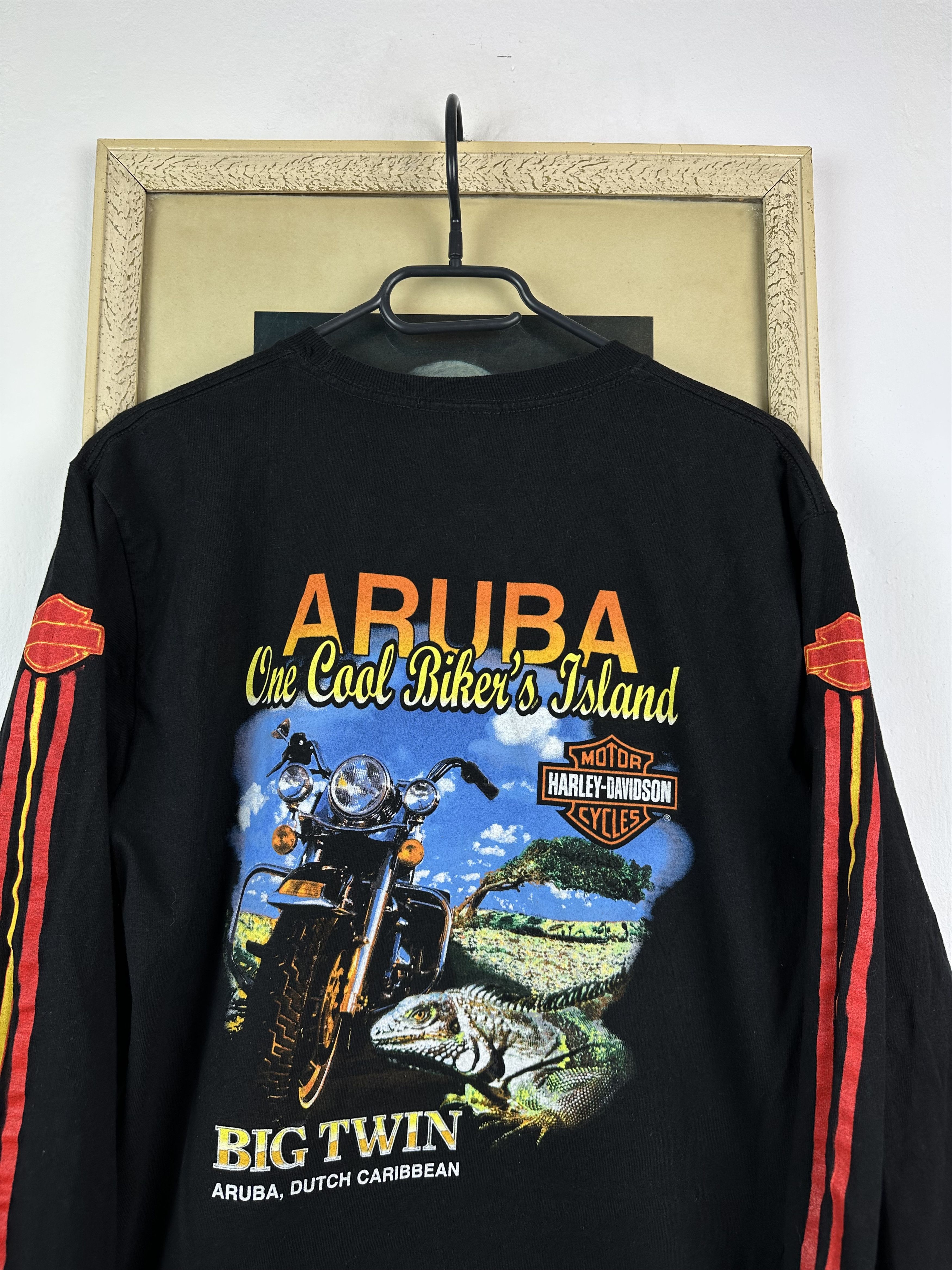 Harley Davidson Vintage Harley Davidson Abura Shirt Eagle Fire Long Sleeve Size M / US 6-8 / IT 42-44 - 11 Thumbnail