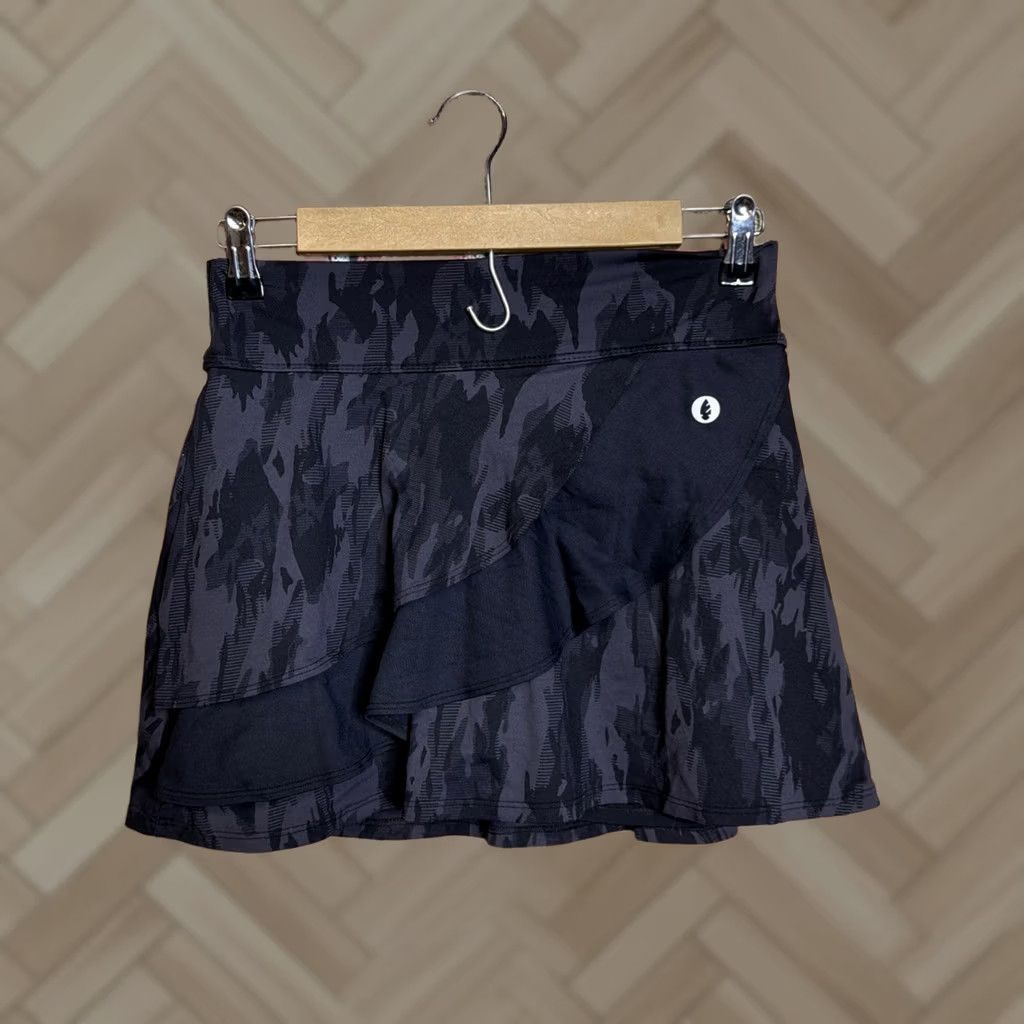 Vintage Dona Jo Womens Black Athletic Skirt Skort Tennis Pickleball Stretch Size SMALL Size 28" / US 6 / IT 42 - 1 Thumbnail
