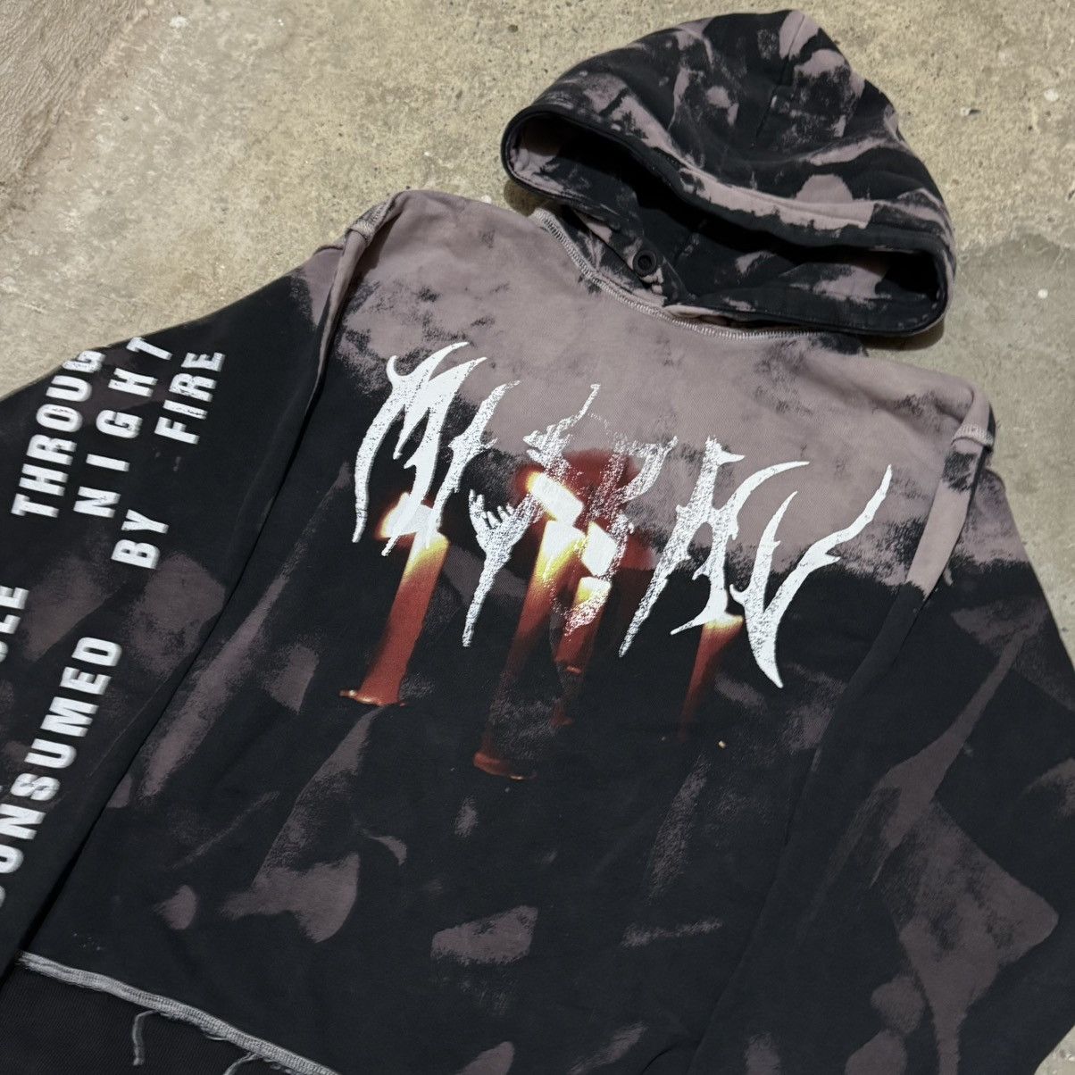 Misbhv Misbhv “we circle through the night” tie dye hoodie Size US M / EU 48-50 / 2 - 3 Thumbnail