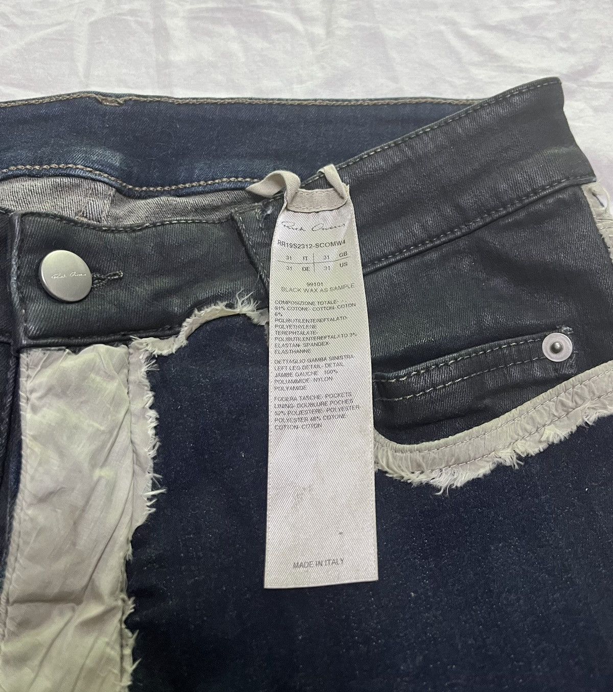 Rick Owens rick owens 19ss tyrone jeans Size US 31 - 3 Thumbnail