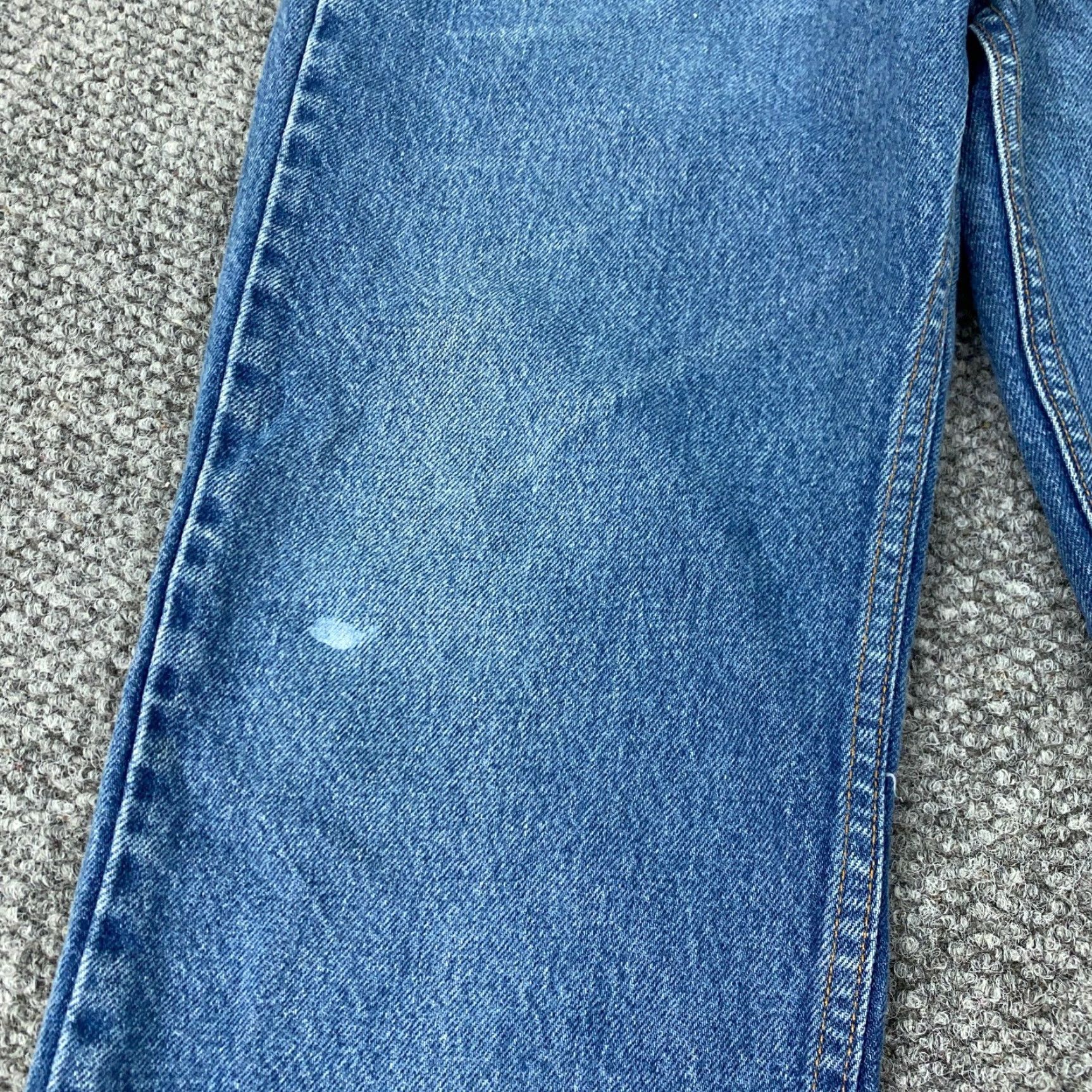 Levi's VINTAGE Levi's 517 Jeans Mens 36x28 Denim Bootcut Distressed 90s USA Size US 34 / EU 50 - 3 Thumbnail