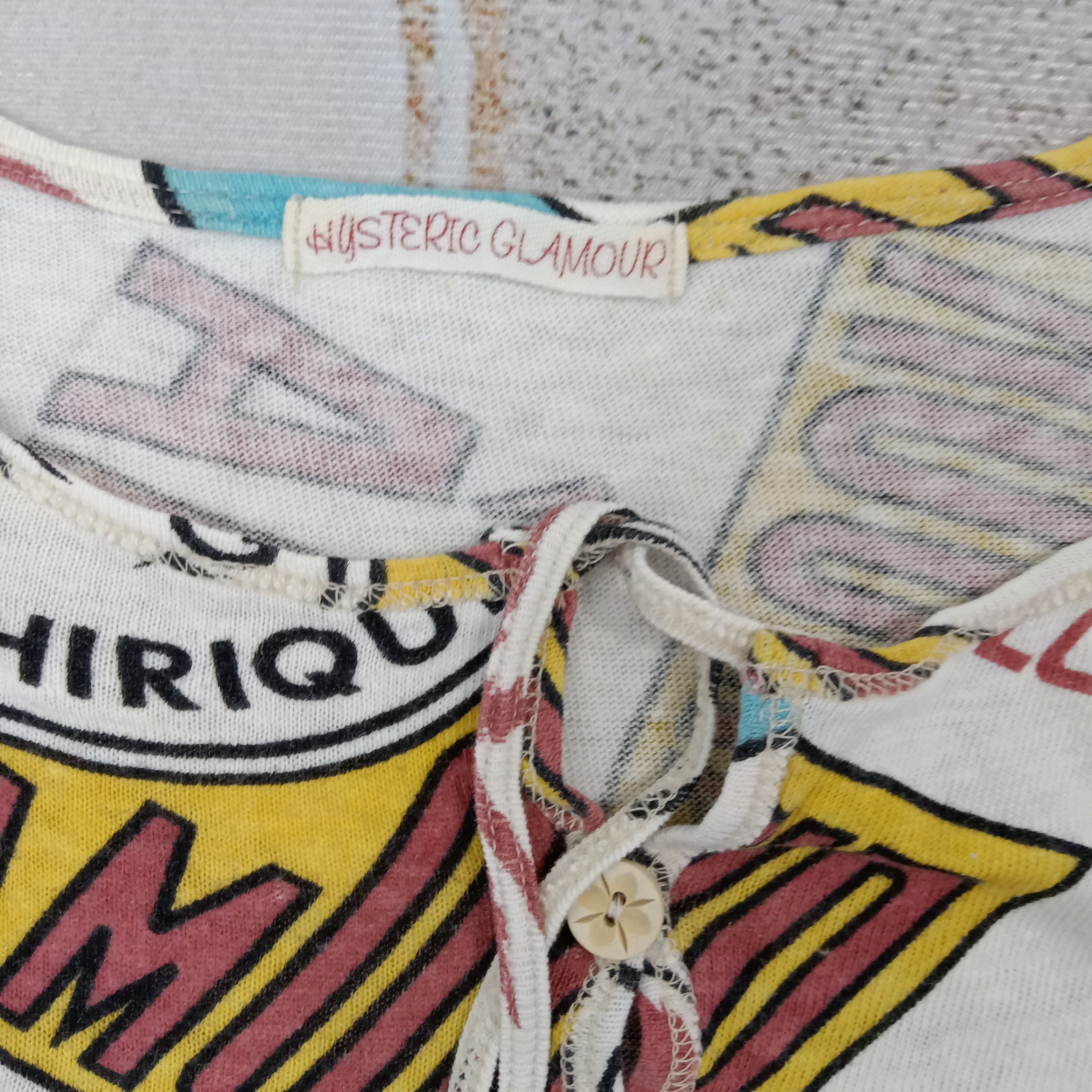 Hysteric Glamour Hysteric Glamour Panamaroja Hawaii Style Tshirt C267N43 Size XS / US 0-2 / IT 36-38 - 3 Thumbnail
