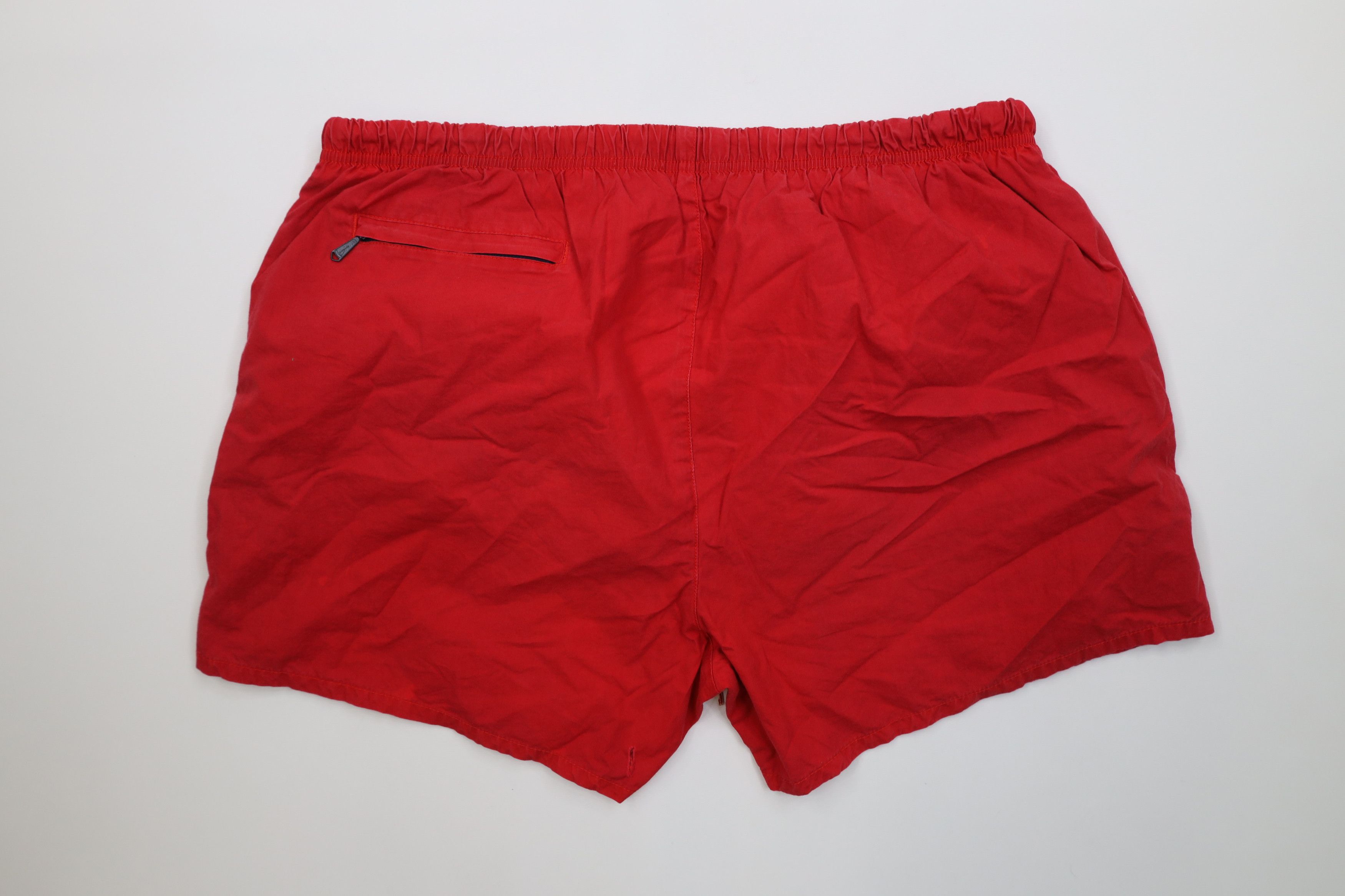 Nautica Vintage 90s Nautica Yacht Club Spell Out Lined Shorts Trunks Size US 34 / EU 50 - 11 Thumbnail
