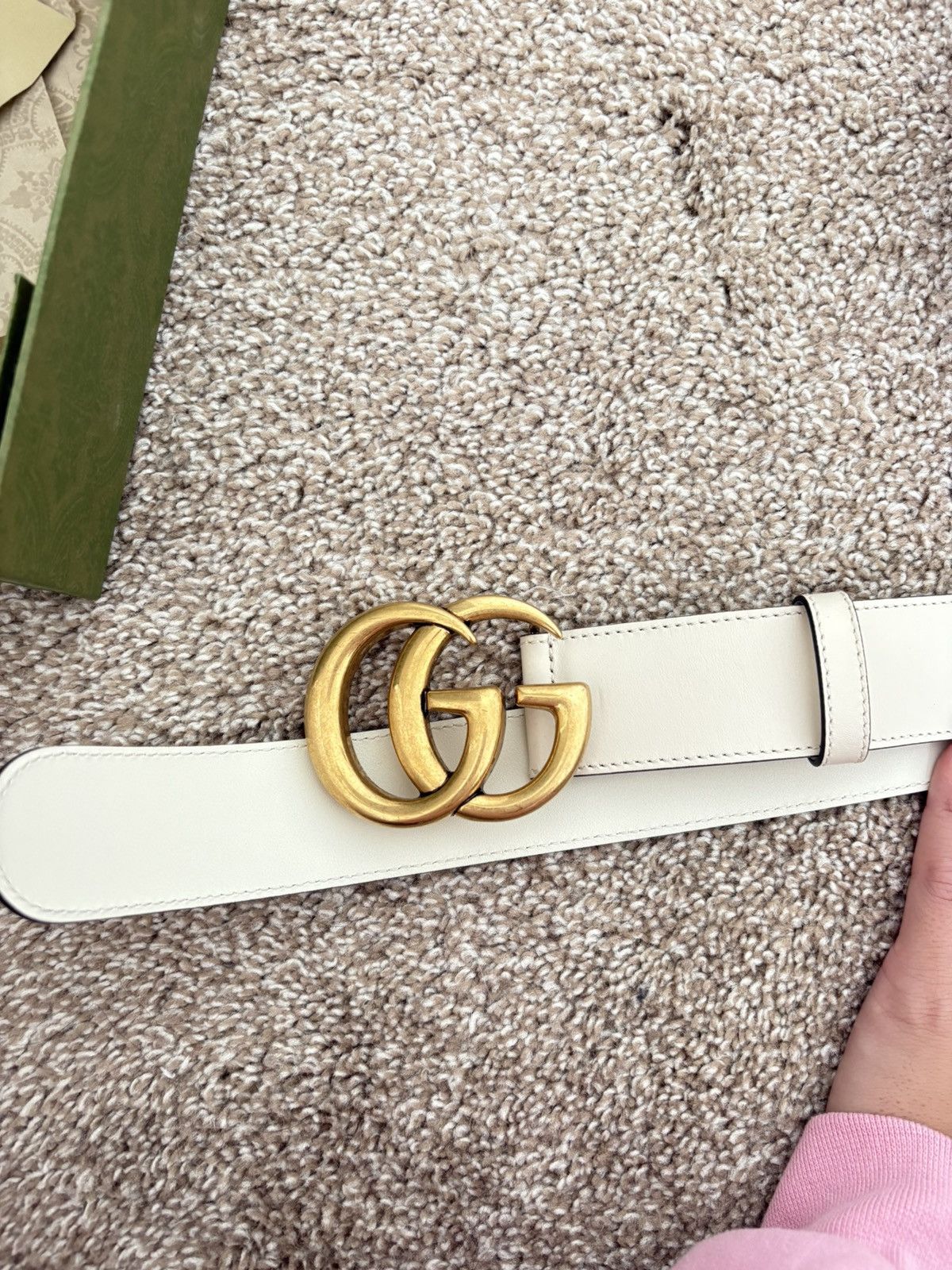 Gucci GG Marmont wide belt Size ONE SIZE - 1 Thumbnail