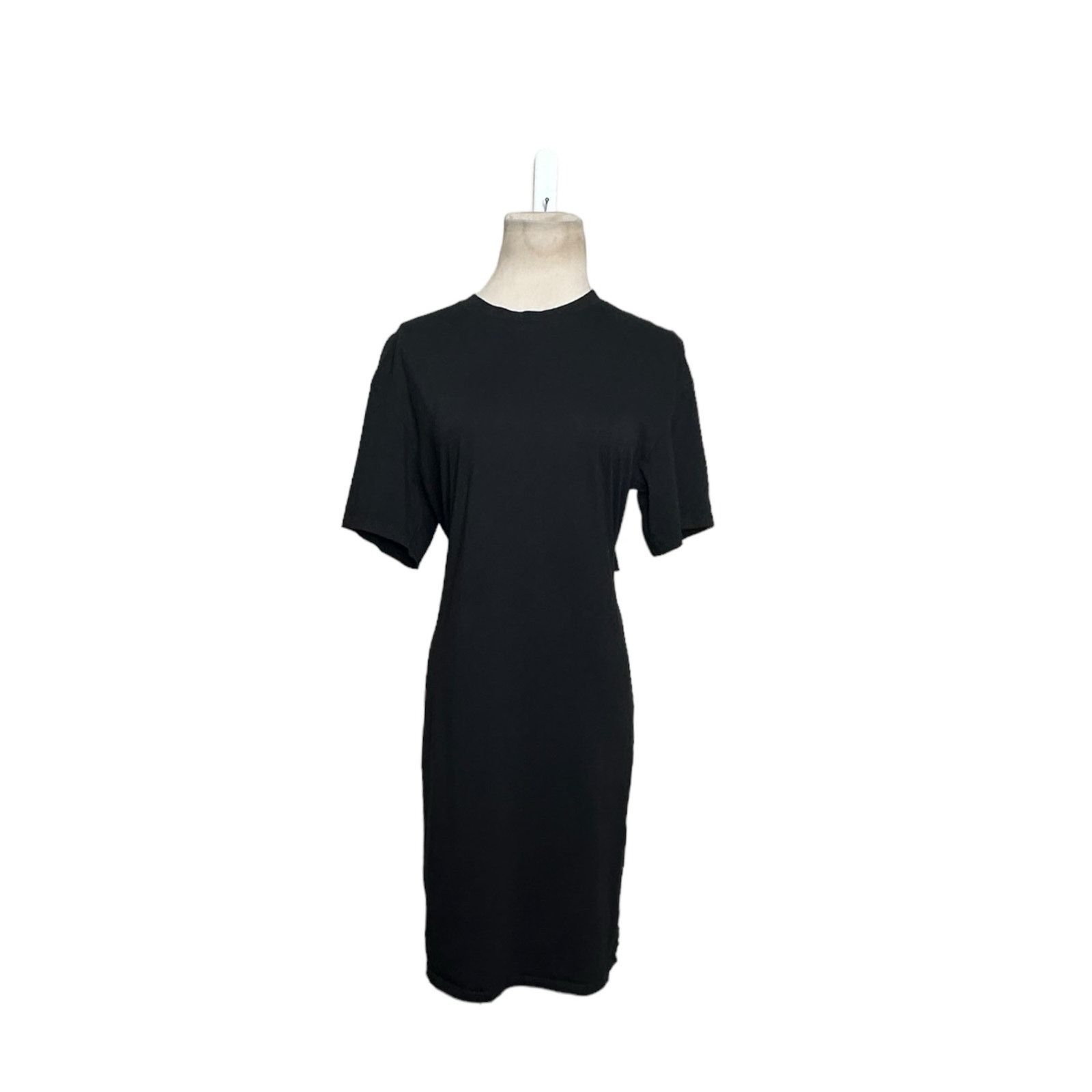 H&M H&M black short sleeves open back mini dress size XS Size XS / US 0-2 / IT 36-38 - 9 Thumbnail