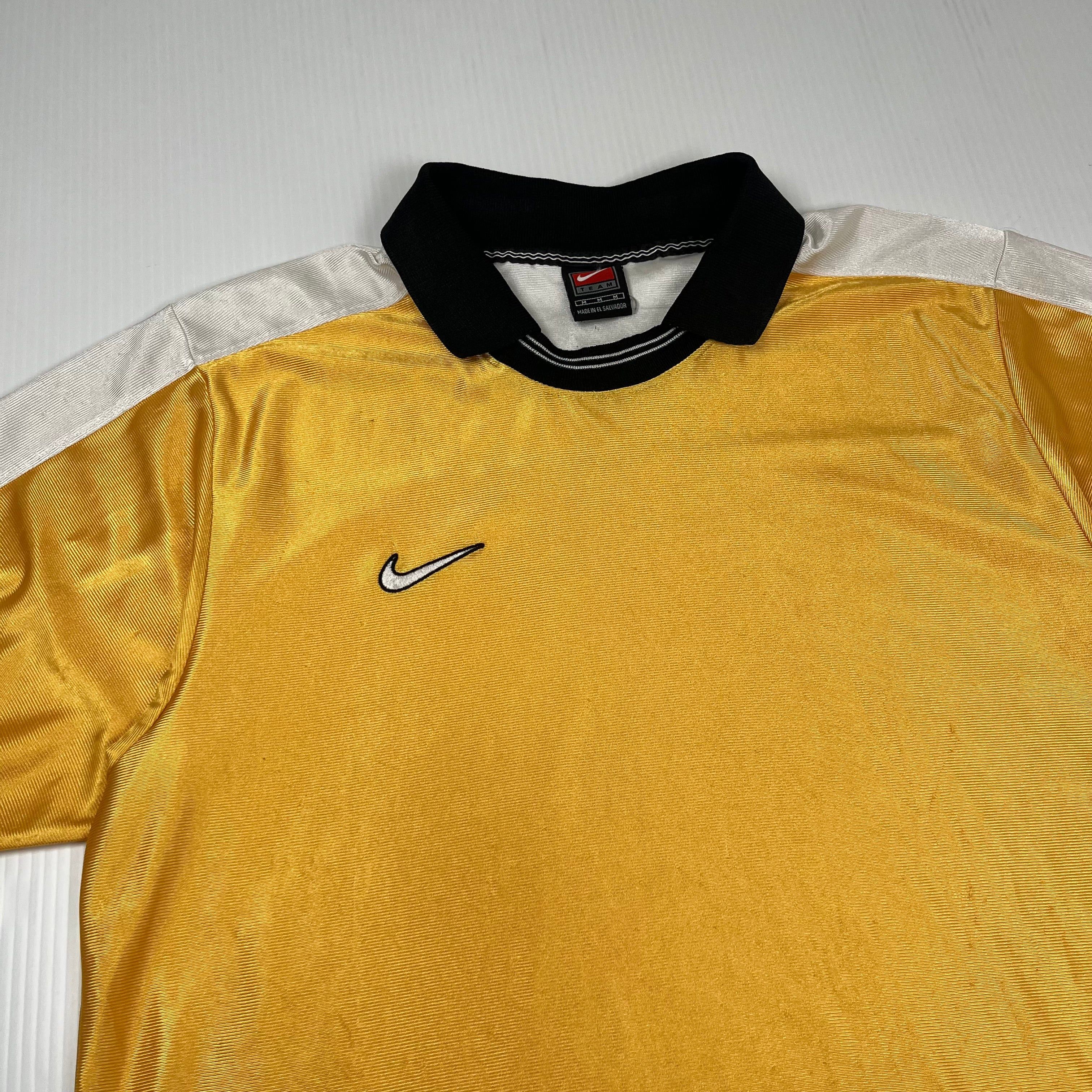 Nike Vintage Nike Mini Swoosh Collared Jersey M Size US M / EU 48-50 / 2 - 3 Thumbnail