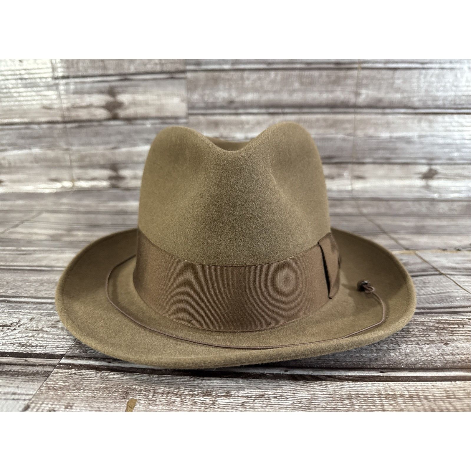 Other Worth & Worth Madison Hat Size 7 1/8 Color Brown Made In Col Size ONE SIZE - 2 Thumbnail